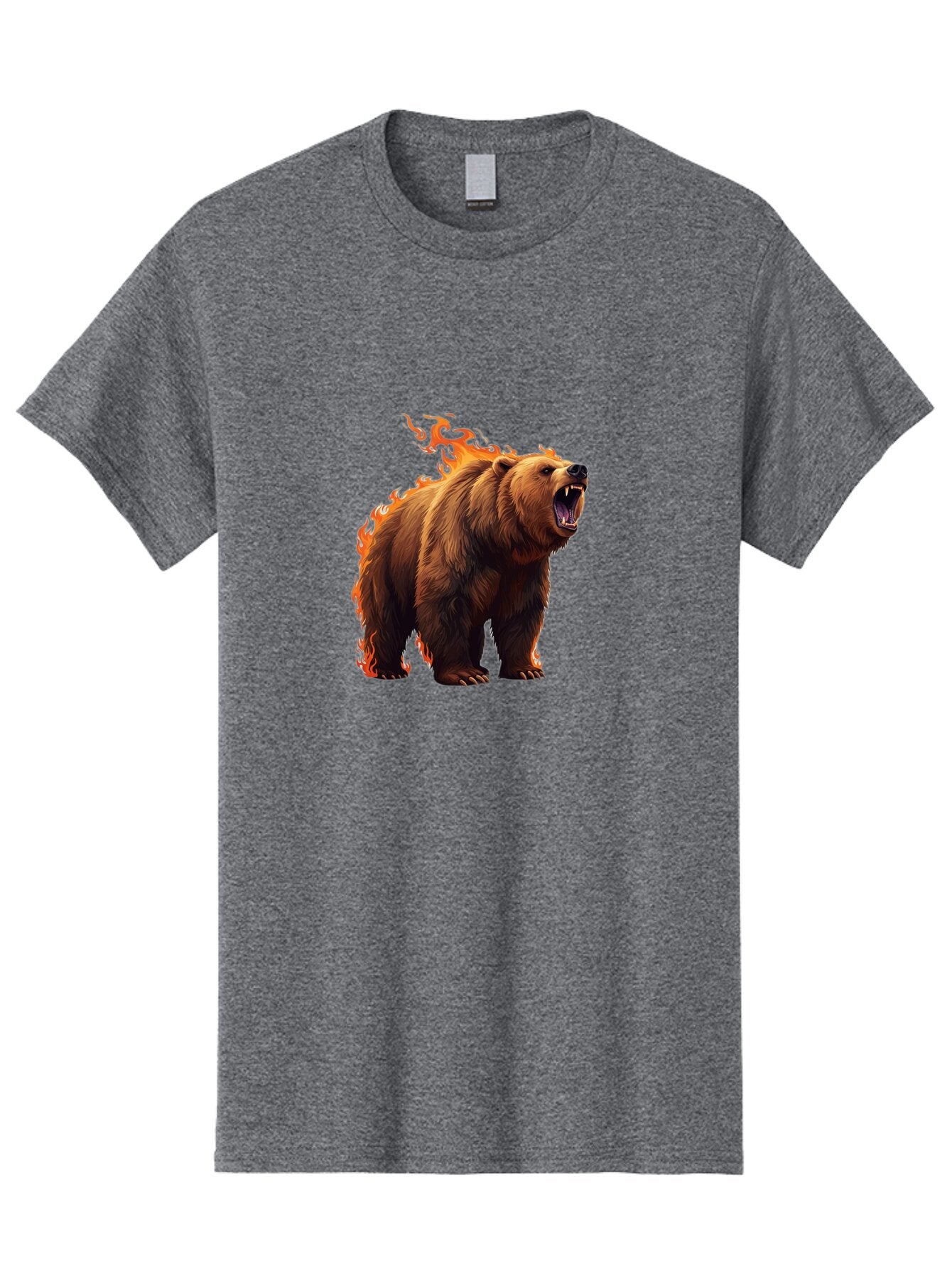 Furious-Bear-1 Men'S Graphic Tee, 100% Cotton, Comfortable Casual Summer Wear, Machine Washable, Vintage Camera, Old Camera, Antique Camera, Black Camera, Classic Photography, Photography Equipment, Nostalgic Device, Film Camera, Camera Art Bap447 10