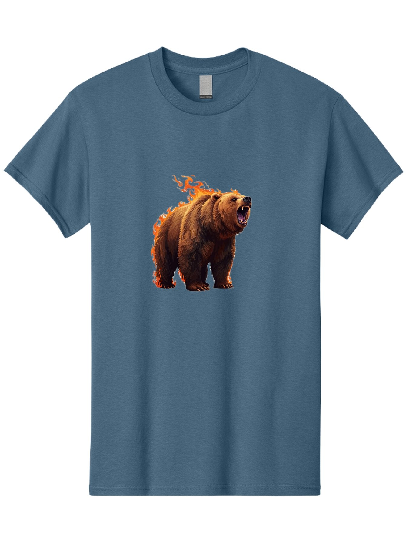 Furious-Bear-1 Men'S Graphic Tee, 100% Cotton, Comfortable Casual Summer Wear, Machine Washable, Vintage Camera, Old Camera, Antique Camera, Black Camera, Classic Photography, Photography Equipment, Nostalgic Device, Film Camera, Camera Art Bap447 14