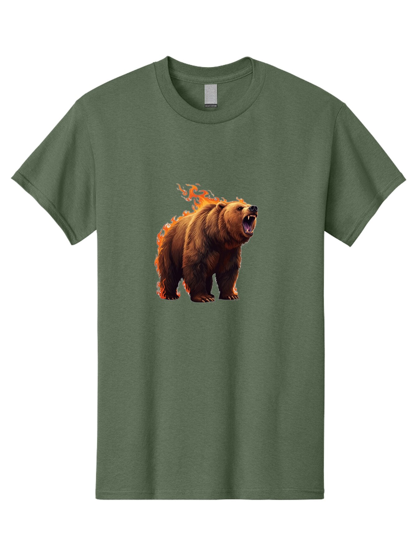 Furious-Bear-1 Men'S Graphic Tee, 100% Cotton, Comfortable Casual Summer Wear, Machine Washable, Vintage Camera, Old Camera, Antique Camera, Black Camera, Classic Photography, Photography Equipment, Nostalgic Device, Film Camera, Camera Art Bap447 7