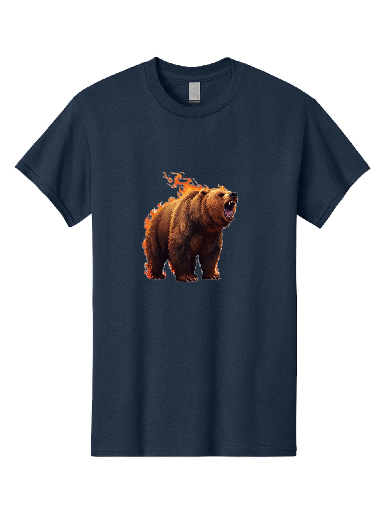 Furious-Bear-1 Men'S Graphic Tee, 100% Cotton, Comfortable Casual Summer Wear, Machine Washable, Vintage Camera, Old Camera, Antique Camera, Black Camera, Classic Photography, Photography Equipment, Nostalgic Device, Film Camera, Camera Art Bap447 8