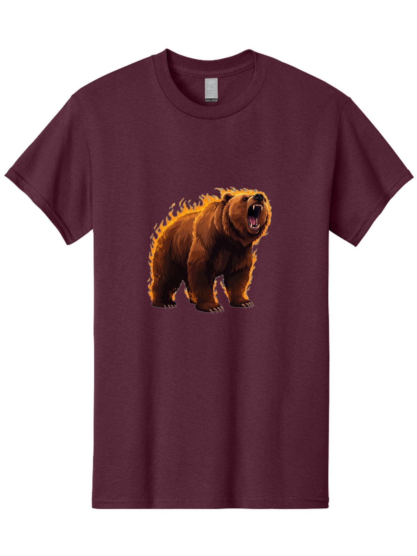 Furious-Brown-Bear Men'S Graphic Tee, 100% Cotton, Comfortable Casual Summer Wear, Machine Washable, Vintage Camera, Old Camera, Antique Camera, Black Camera, Classic Photography, Photography Equipment, Nostalgic Device, Film Camera, Bap449 7