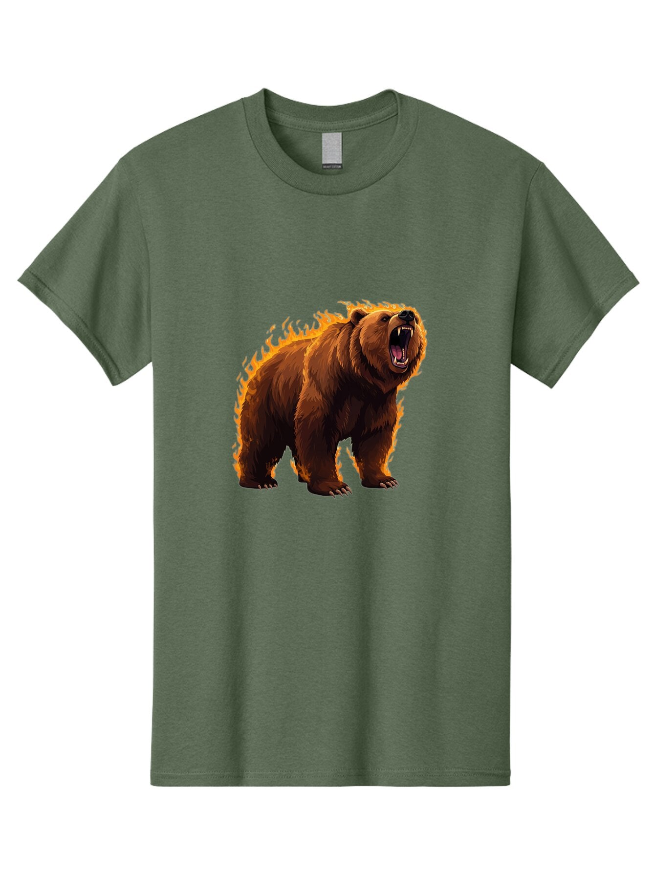 Furious-Brown-Bear Men'S Graphic Tee, 100% Cotton, Comfortable Casual Summer Wear, Machine Washable, Vintage Camera, Old Camera, Antique Camera, Black Camera, Classic Photography, Photography Equipment, Nostalgic Device, Film Camera, Bap449 4