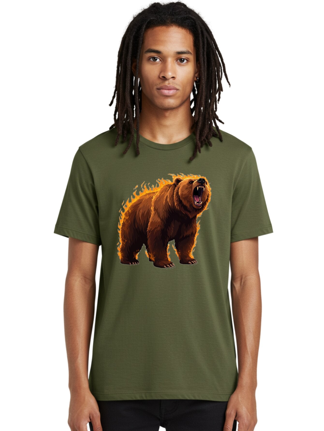 Furious-Brown-Bear Men'S Graphic Tee, 100% Cotton, Comfortable Casual Summer Wear, Machine Washable, Vintage Camera, Old Camera, Antique Camera, Black Camera, Classic Photography, Photography Equipment, Nostalgic Device, Film Camera, Bap449 18