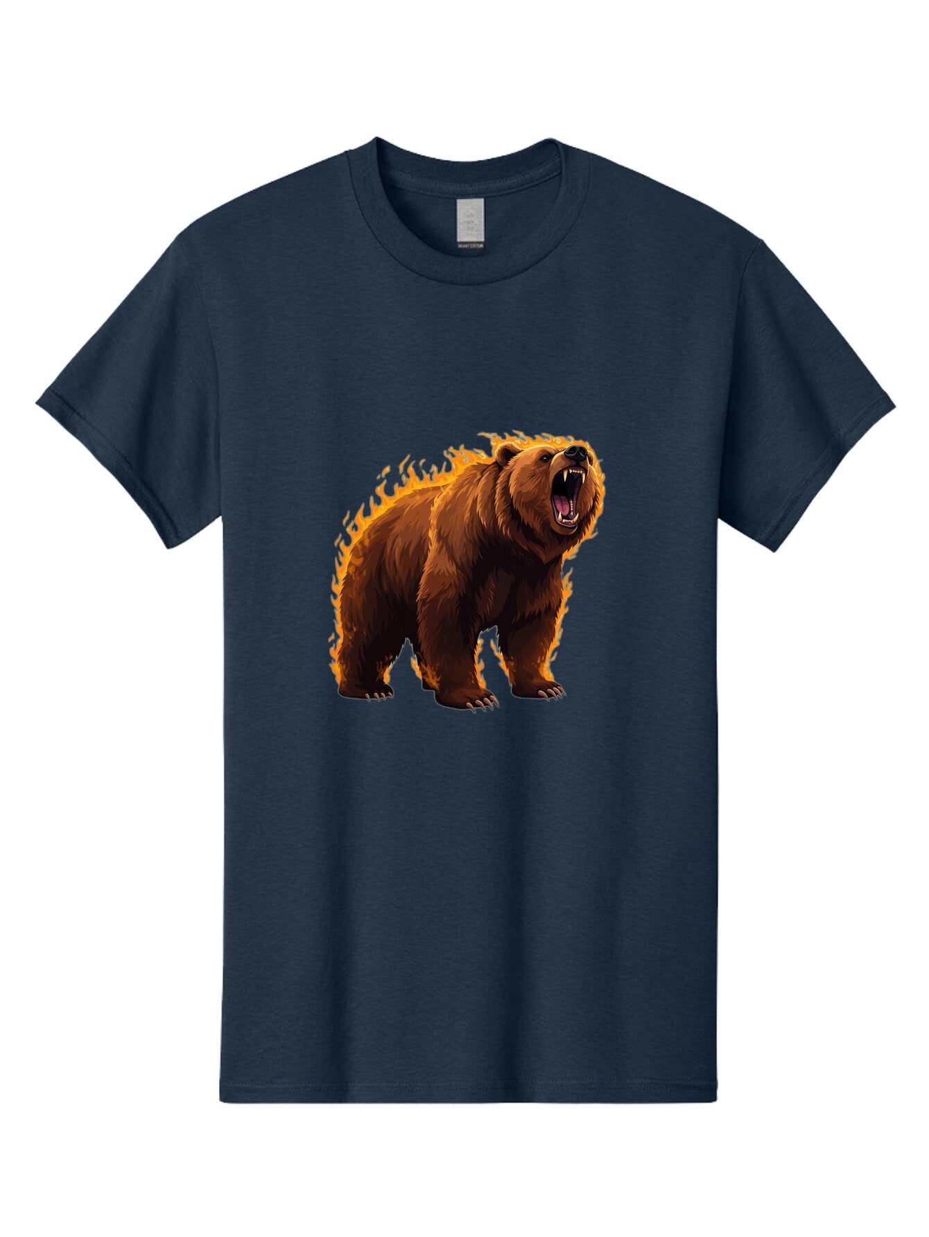Furious-Brown-Bear Men'S Graphic Tee, 100% Cotton, Comfortable Casual Summer Wear, Machine Washable, Vintage Camera, Old Camera, Antique Camera, Black Camera, Classic Photography, Photography Equipment, Nostalgic Device, Film Camera, Bap449 8