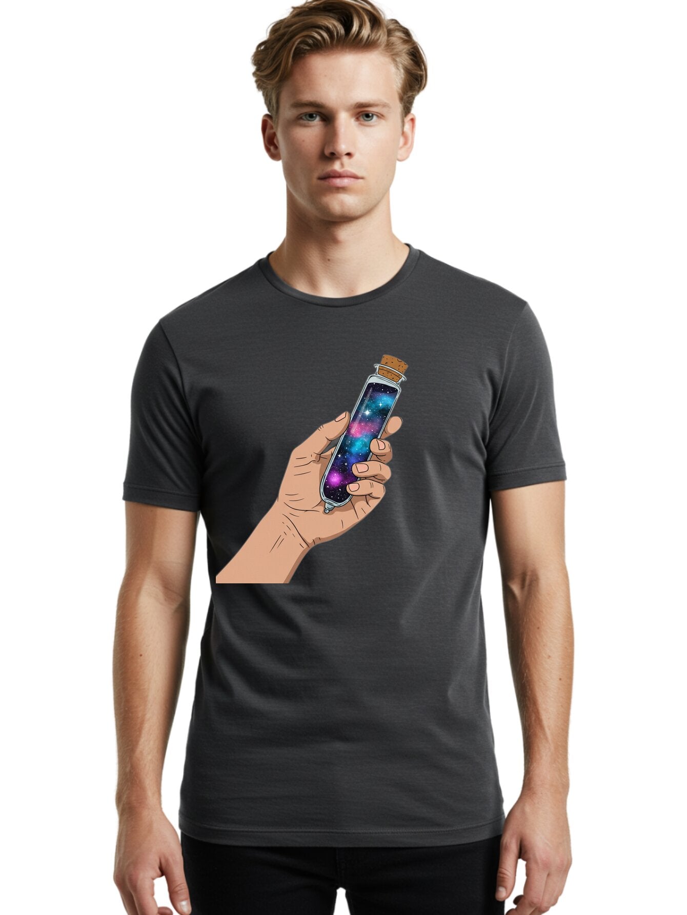 Galaxy-In-Bottle Men'S Graphic Tee, 100% Cotton, Comfortable Casual Summer Wear, Machine Washable, Vintage Camera, Old Camera, Antique Camera, Black Camera, Classic Photography, Photography Equipment, Nostalgic Device, Film Camera, Camera Art Bap456 25