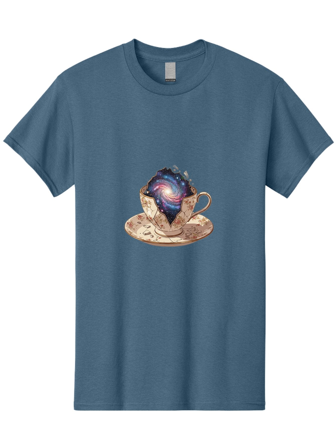 Galaxy-In-Teacup Men'S Graphic Tee, 100% Cotton, Comfortable Casual Summer Wear, Machine Washable, Vintage Camera, Old Camera, Antique Camera, Black Camera, Classic Photography, Photography Equipment, Nostalgic Device, Film Camera, Camera Art Bap457 4