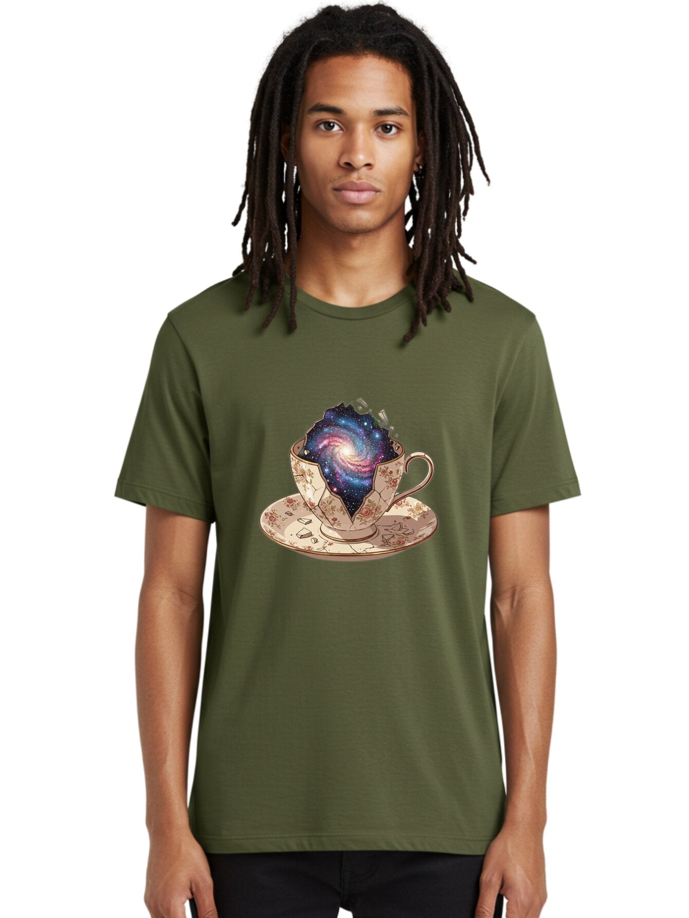 Galaxy-In-Teacup Men'S Graphic Tee, 100% Cotton, Comfortable Casual Summer Wear, Machine Washable, Vintage Camera, Old Camera, Antique Camera, Black Camera, Classic Photography, Photography Equipment, Nostalgic Device, Film Camera, Camera Art Bap457 23