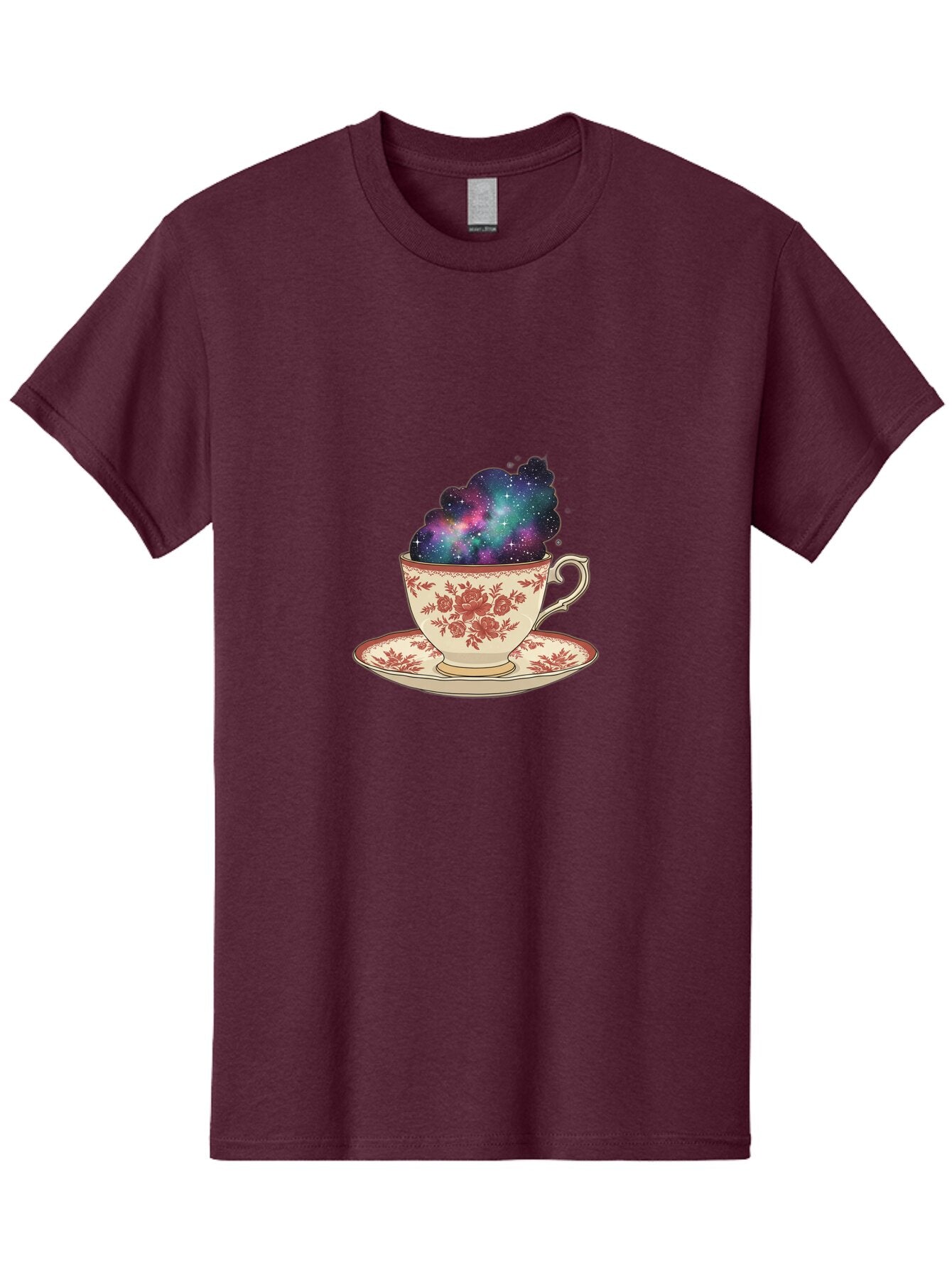 Galaxy-Tea-Cup-2 Men'S Graphic Tee, 100% Cotton, Comfortable Casual Summer Wear, Machine Washable, Vintage Camera, Old Camera, Antique Camera, Black Camera, Classic Photography, Photography Equipment, Nostalgic Device, Film Camera, Camera Art Bap463 14