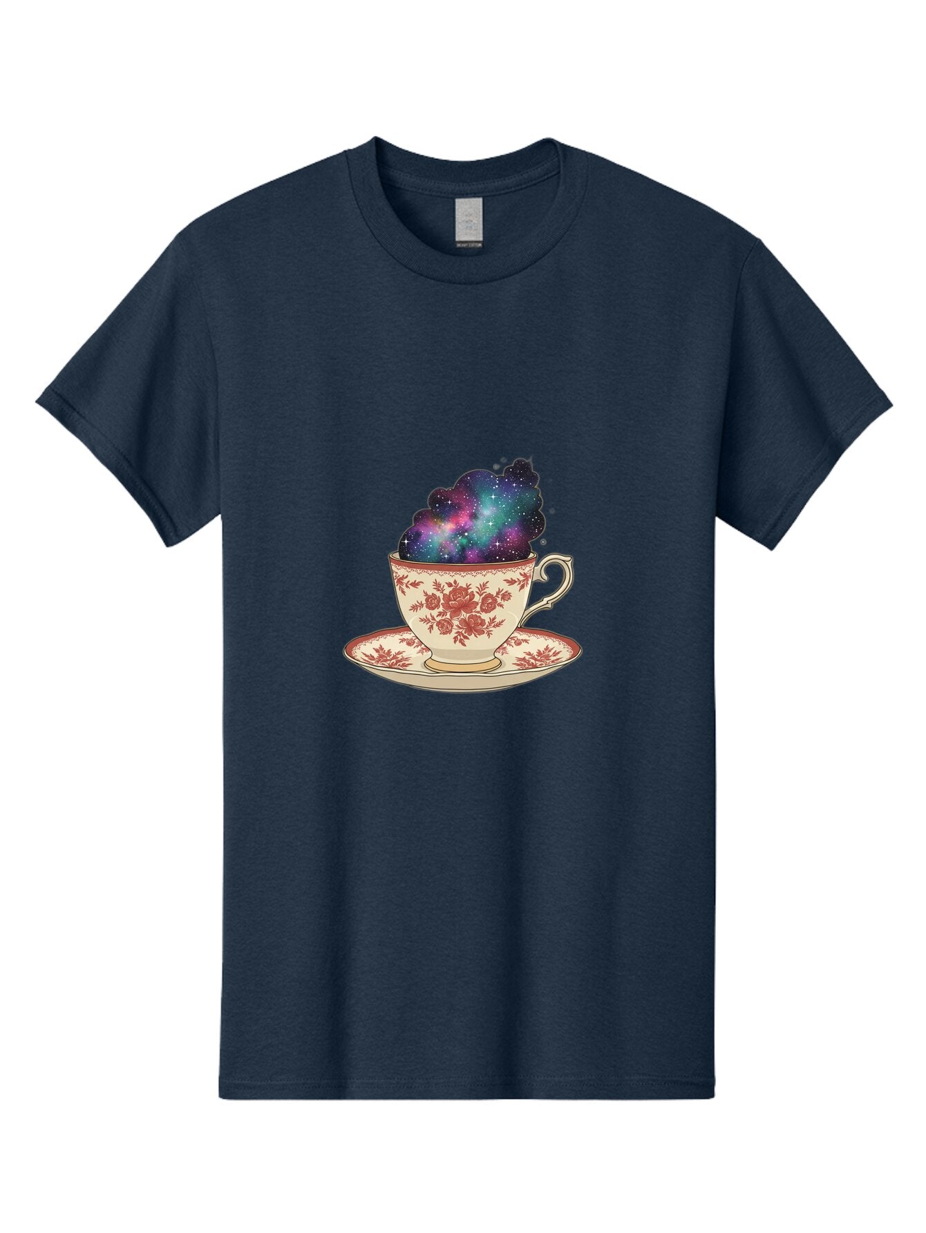 Galaxy-Tea-Cup-2 Men'S Graphic Tee, 100% Cotton, Comfortable Casual Summer Wear, Machine Washable, Vintage Camera, Old Camera, Antique Camera, Black Camera, Classic Photography, Photography Equipment, Nostalgic Device, Film Camera, Camera Art Bap463 11