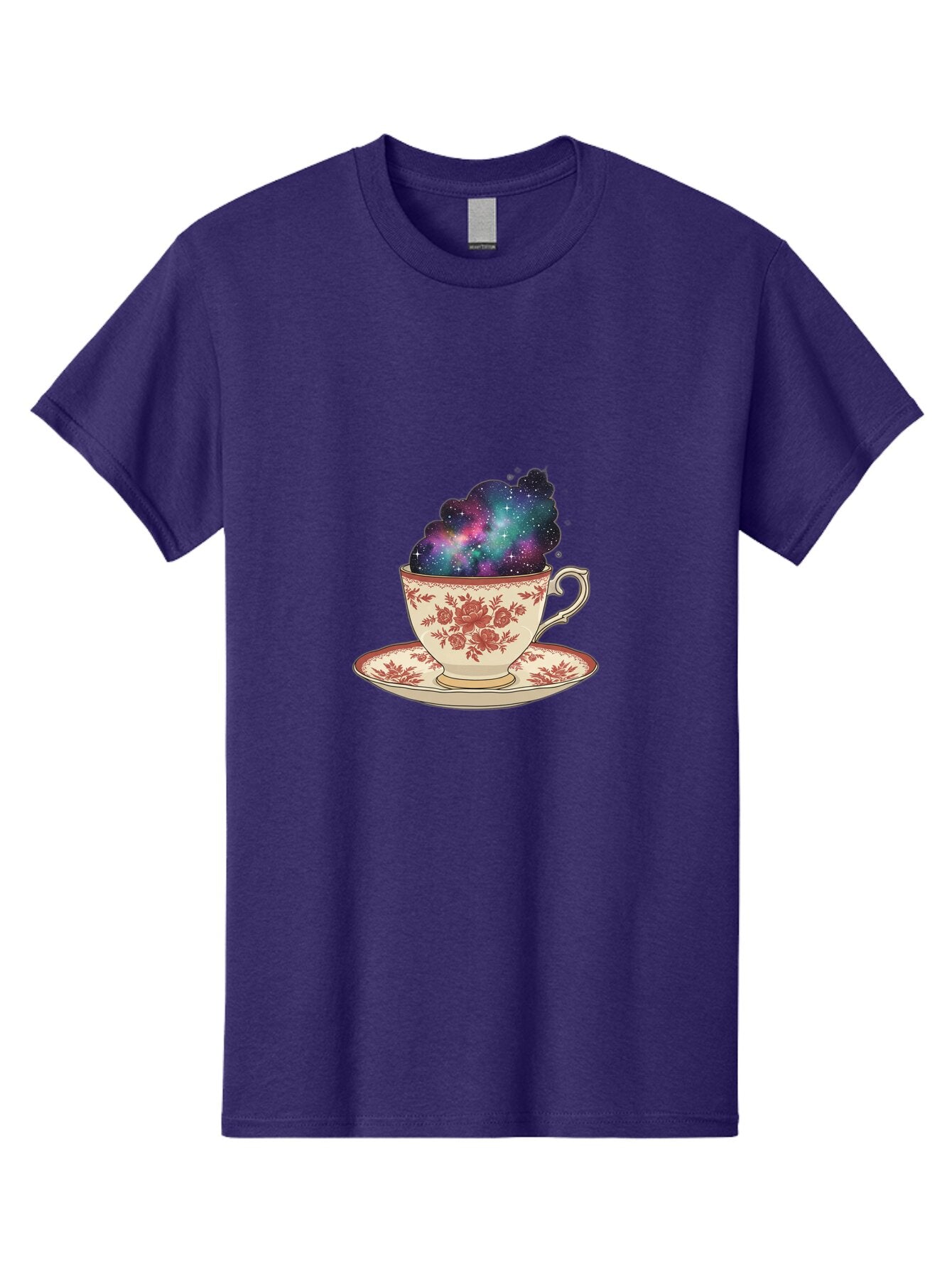 Galaxy-Tea-Cup-2 Men'S Graphic Tee, 100% Cotton, Comfortable Casual Summer Wear, Machine Washable, Vintage Camera, Old Camera, Antique Camera, Black Camera, Classic Photography, Photography Equipment, Nostalgic Device, Film Camera, Camera Art Bap463 3