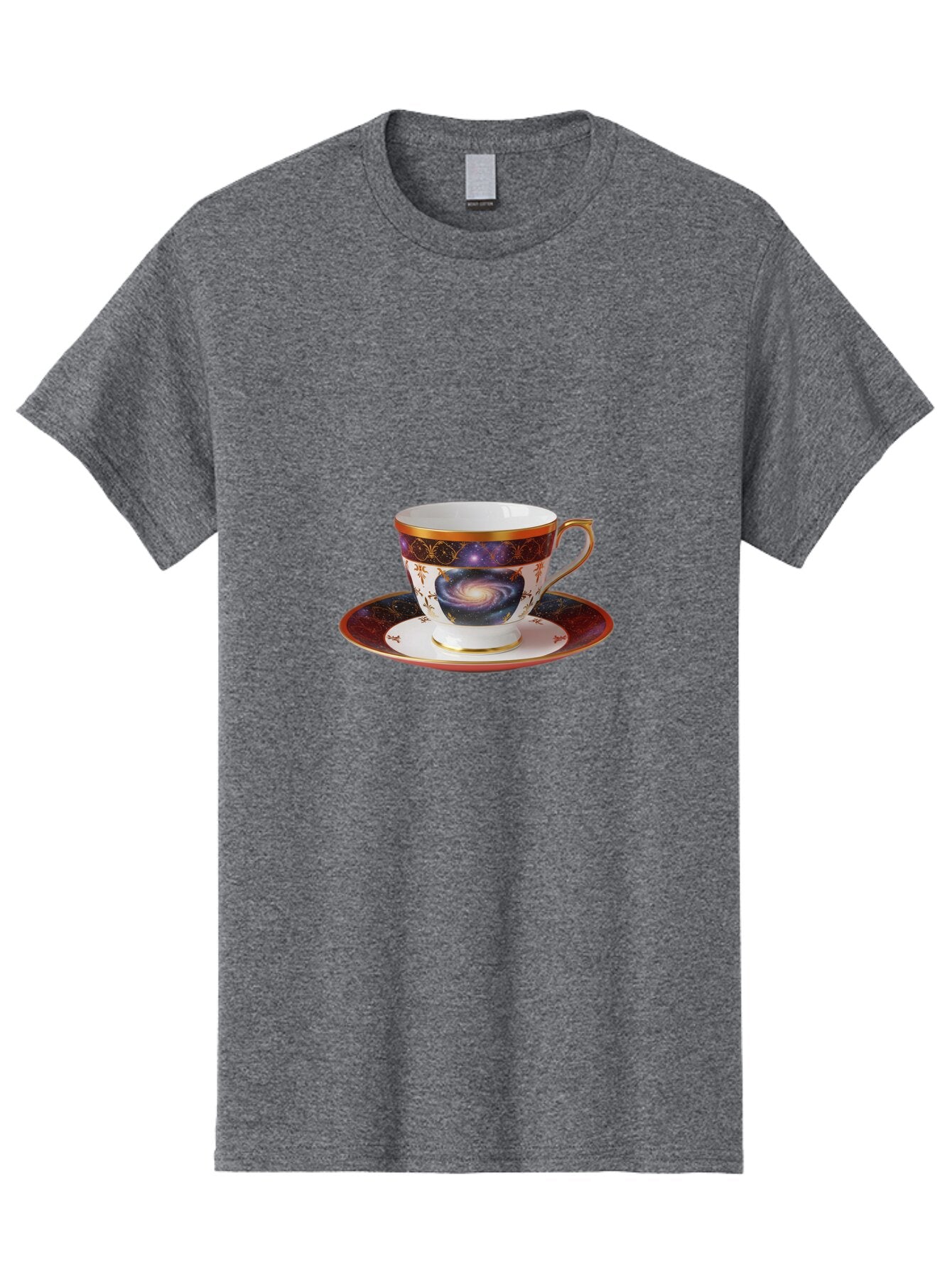 Galaxy-Tea-Cup-5 Men'S Graphic Tee, 100% Cotton, Comfortable Casual Summer Wear, Machine Washable, Vintage Camera, Old Camera, Antique Camera, Black Camera, Classic Photography, Photography Equipment, Nostalgic Device, Film Camera, Camera Art Bap466