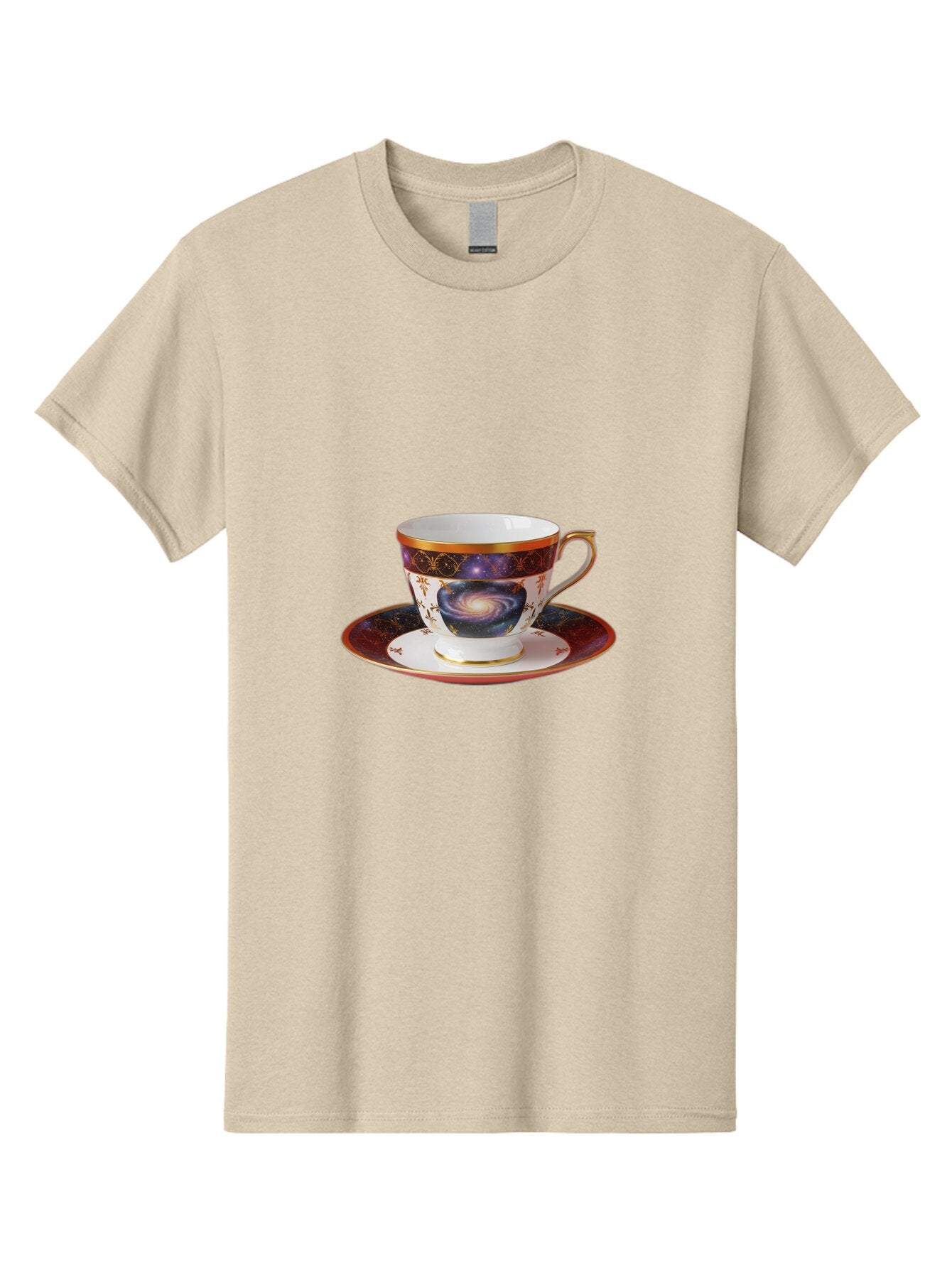 Galaxy-Tea-Cup-5 Men'S Graphic Tee, 100% Cotton, Comfortable Casual Summer Wear, Machine Washable, Vintage Camera, Old Camera, Antique Camera, Black Camera, Classic Photography, Photography Equipment, Nostalgic Device, Film Camera, Camera Art Bap466