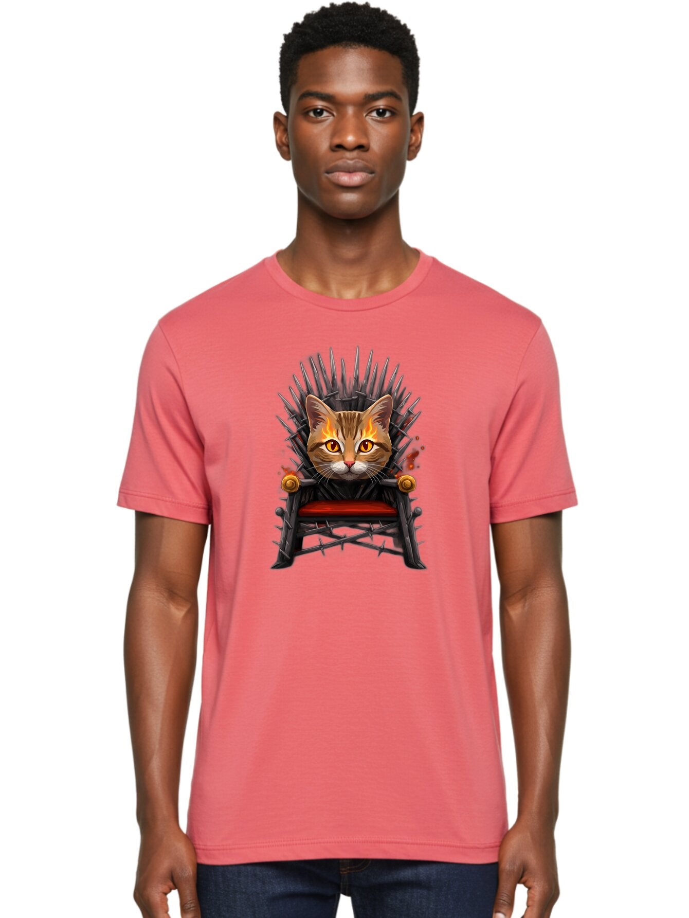 Game-Of-Thrones-Cat Men'S Graphic Tee, 100% Cotton, Comfortable Casual Summer Wear, Machine Washable, Vintage Camera, Old Camera, Antique Camera, Black Camera, Classic Photography, Photography Equipment, Nostalgic Device, Film Camera, Bap472 20