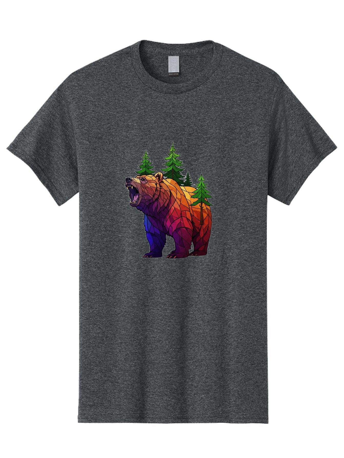 Geometric-Bear Men'S Graphic Tee, 100% Cotton, Comfortable Casual Summer Wear, Machine Washable, Vintage Camera, Old Camera, Antique Camera, Black Camera, Classic Photography, Photography Equipment, Nostalgic Device, Film Camera, Camera Art Bap474 11