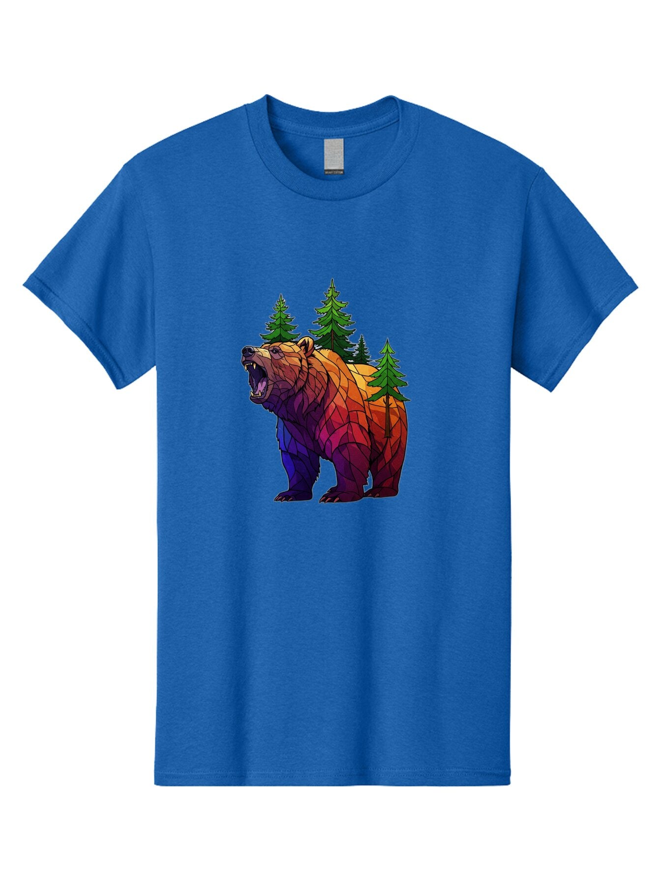 Geometric-Bear Men'S Graphic Tee, 100% Cotton, Comfortable Casual Summer Wear, Machine Washable, Vintage Camera, Old Camera, Antique Camera, Black Camera, Classic Photography, Photography Equipment, Nostalgic Device, Film Camera, Camera Art Bap474 3