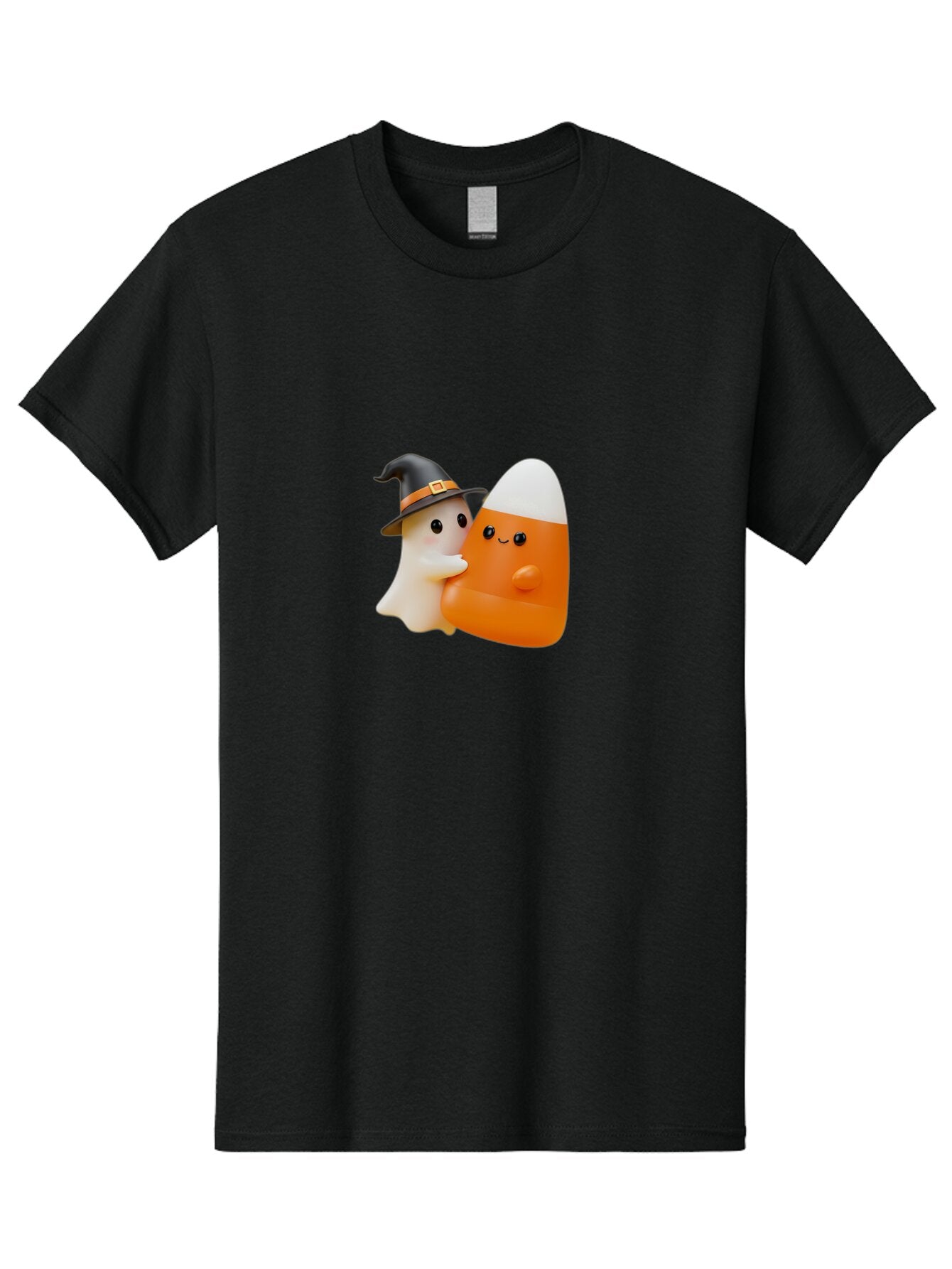 Ghost-And-Candy-Corn-Friends Men'S Graphic Tee, 100% Cotton, Comfortable Casual Summer Wear, Machine Washable, Vintage Camera, Old Camera, Antique Camera, Black Camera, Classic Photography, Photography Equipment, Nostalgic Device, Film Camera, Bap480 9