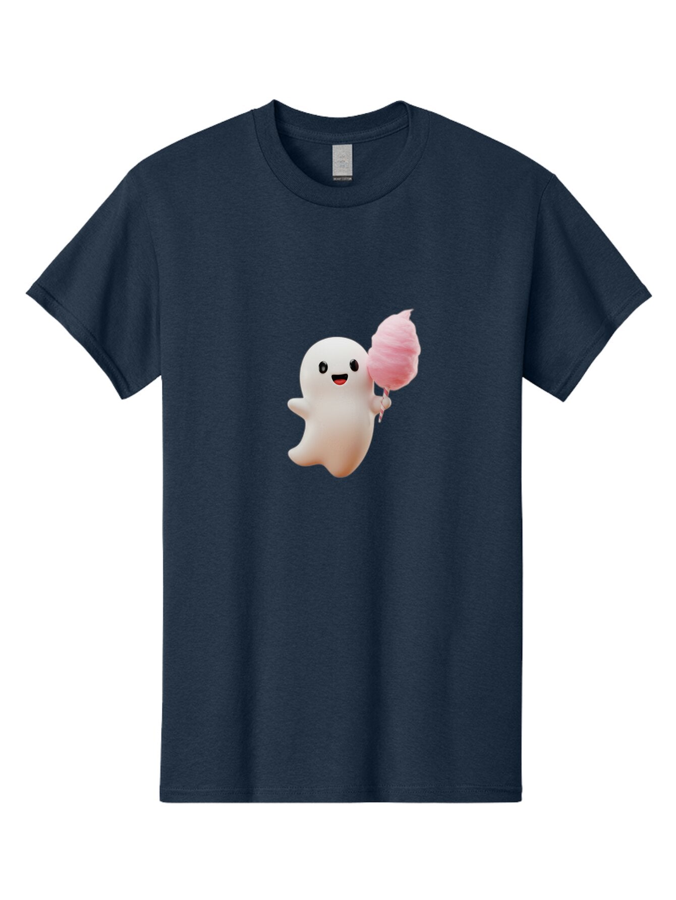 Ghost-Holding-Cotton-Candy Men'S Graphic Tee, 100% Cotton, Comfortable Casual Summer Wear, Machine Washable, Vintage Camera, Old Camera, Antique Camera, Black Camera, Classic Photography, Photography Equipment, Nostalgic Device, Film Camera, Bap485 14