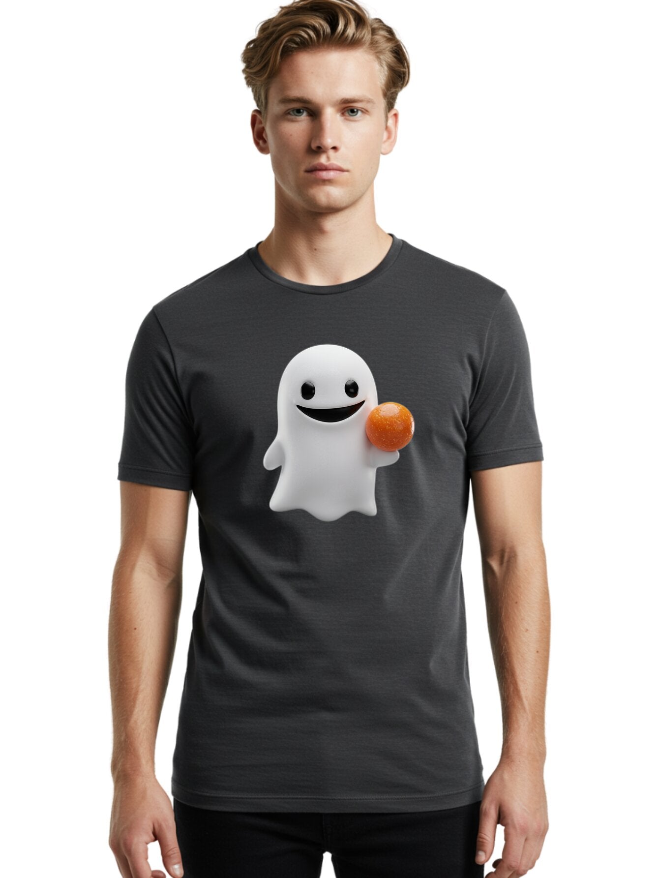 Ghost-Mascot Men'S Graphic Tee, 100% Cotton, Comfortable Casual Summer Wear, Machine Washable, Vintage Camera, Old Camera, Antique Camera, Black Camera, Classic Photography, Photography Equipment, Nostalgic Device, Film Camera, Camera Art Bap488 25