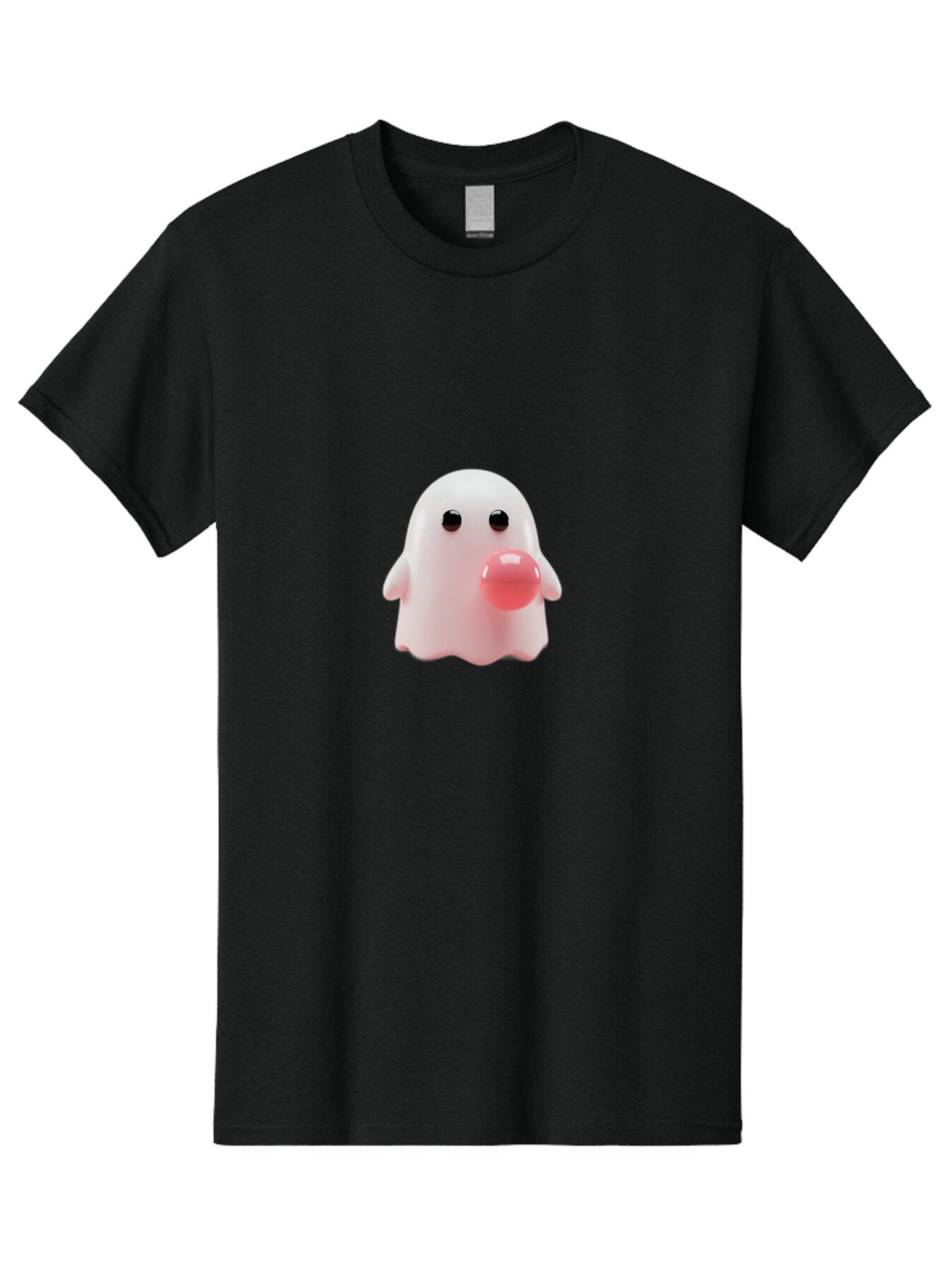 Ghost-With-Bubble-Gum Men'S Graphic Tee, 100% Cotton, Comfortable Casual Summer Wear, Machine Washable, Vintage Camera, Old Camera, Antique Camera, Black Camera, Classic Photography, Photography Equipment, Nostalgic Device, Film Camera, Bap489 3