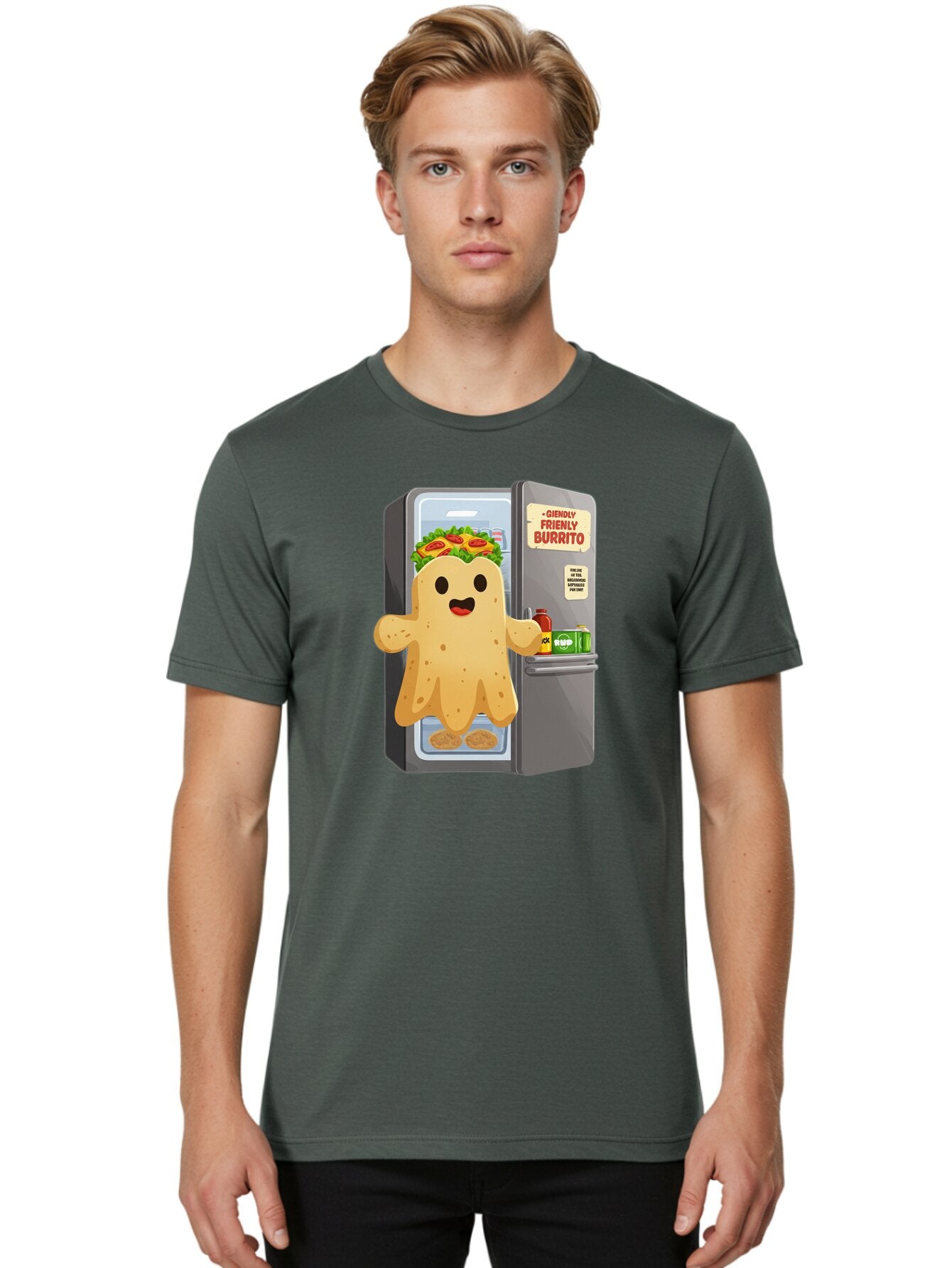 Giently-Friendly-Burrito Men'S Graphic Tee, 100% Cotton, Comfortable Casual Summer Wear, Machine Washable, Vintage Camera, Old Camera, Antique Camera, Black Camera, Classic Photography, Photography Equipment, Nostalgic Device, Film Camera, Bap494 30