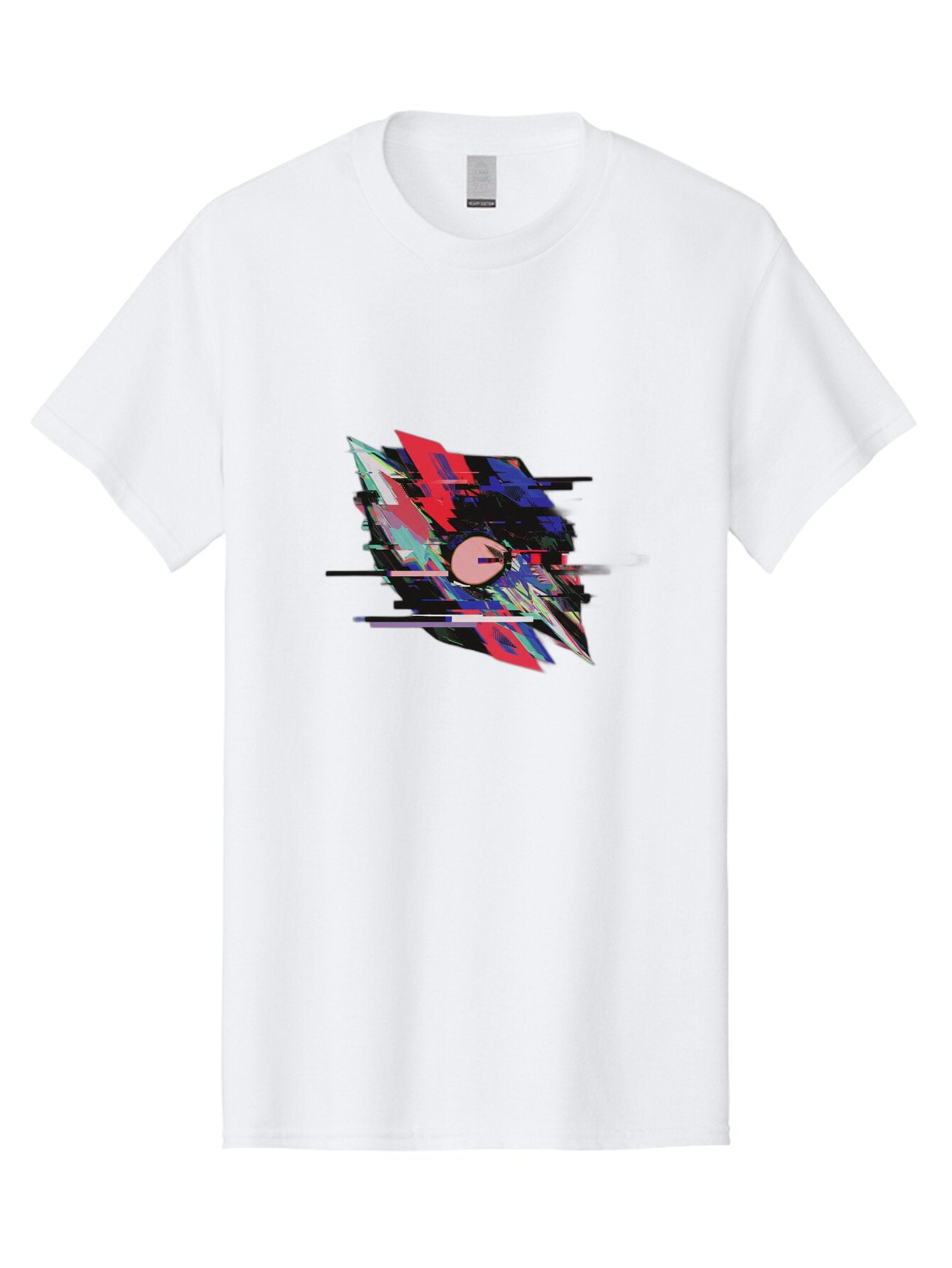 Glitch-Art Men'S Graphic Tee, 100% Cotton, Comfortable Casual Summer Wear, Machine Washable, Vintage Camera, Old Camera, Antique Camera, Black Camera, Classic Photography, Photography Equipment, Nostalgic Device, Film Camera, Camera Art Bap499 11