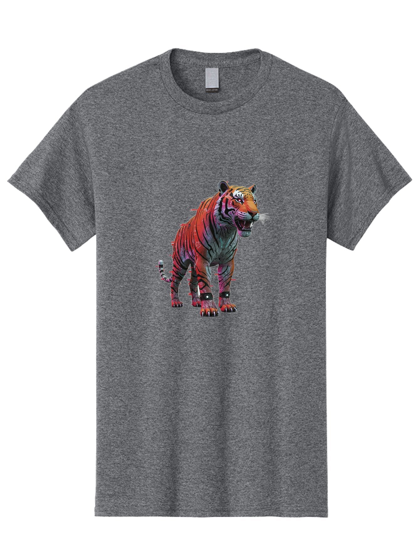 Glitch-Tiger Men'S Graphic Tee, 100% Cotton, Comfortable Casual Summer Wear, Machine Washable, Vintage Camera, Old Camera, Antique Camera, Black Camera, Classic Photography, Photography Equipment, Nostalgic Device, Film Camera, Camera Art Bap500 10