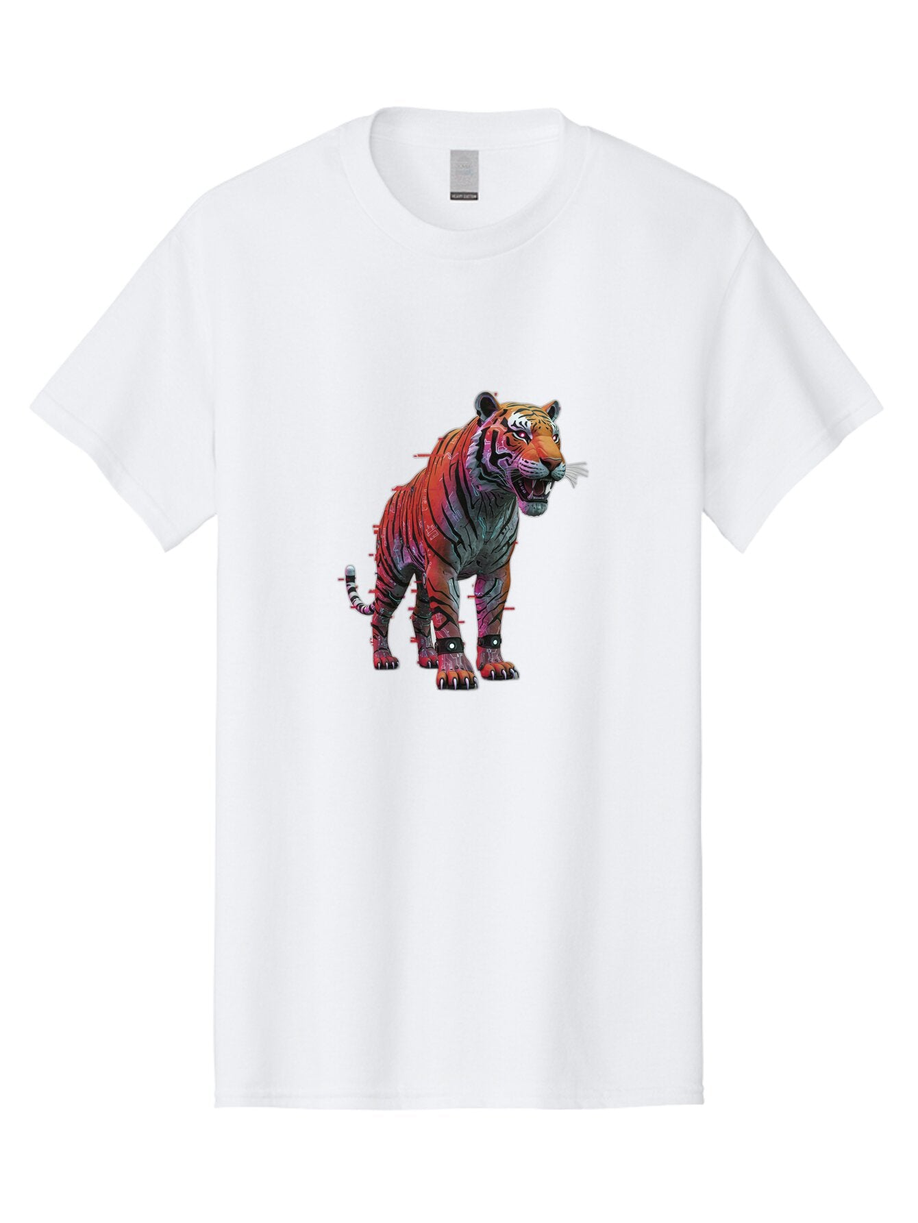 Glitch-Tiger Men'S Graphic Tee, 100% Cotton, Comfortable Casual Summer Wear, Machine Washable, Vintage Camera, Old Camera, Antique Camera, Black Camera, Classic Photography, Photography Equipment, Nostalgic Device, Film Camera, Camera Art Bap500 14