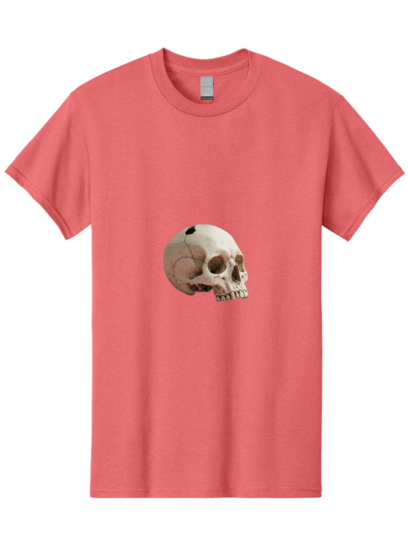 Human-Skull-1 Men'S Graphic Tee, 100% Cotton, Comfortable Casual Summer Wear, Machine Washable, Vintage Camera, Old Camera, Antique Camera, Black Camera, Classic Photography, Photography Equipment, Nostalgic Device, Film Camera, Camera Art Bap605 12