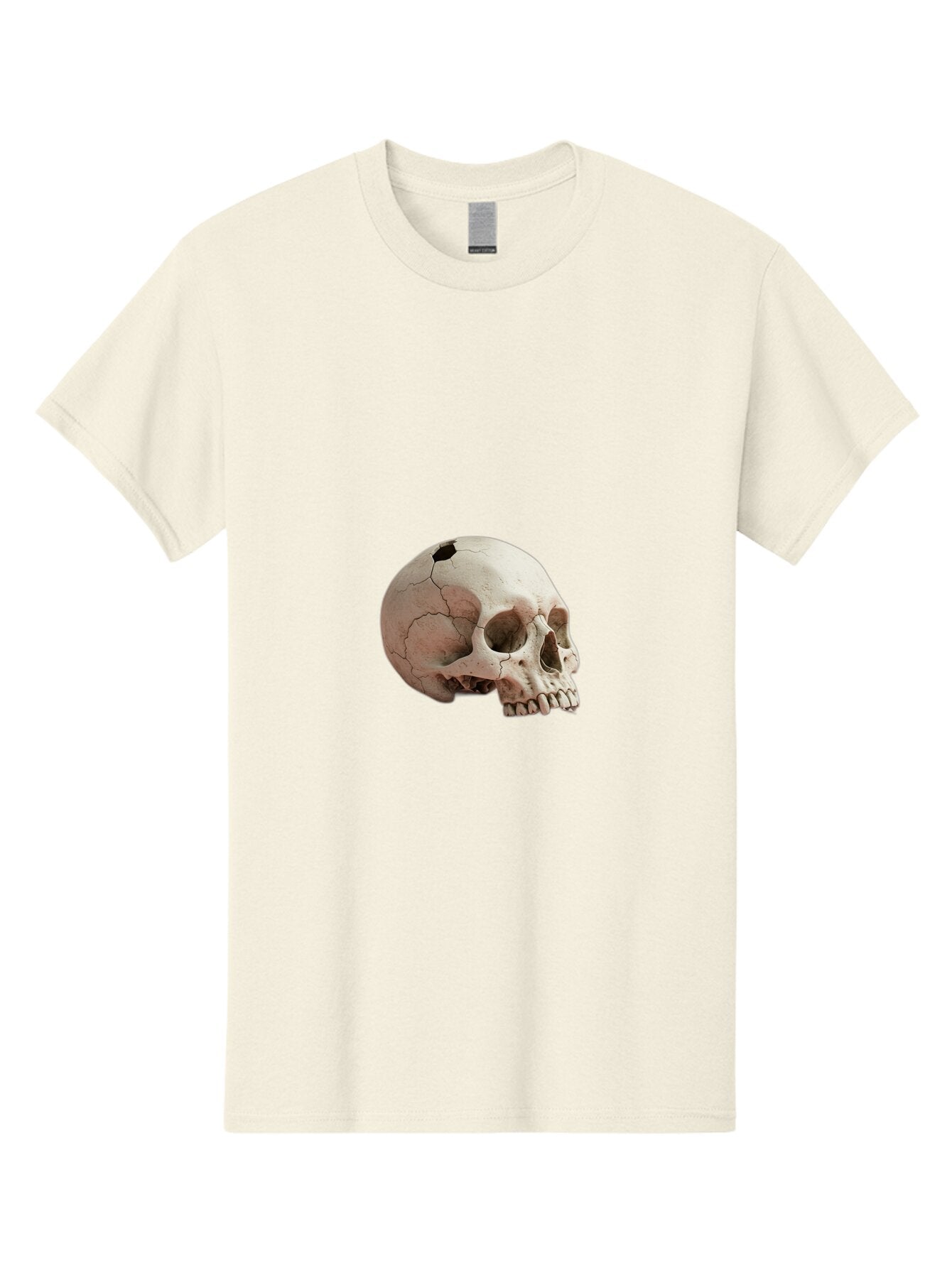 Human-Skull-1 Men'S Graphic Tee, 100% Cotton, Comfortable Casual Summer Wear, Machine Washable, Vintage Camera, Old Camera, Antique Camera, Black Camera, Classic Photography, Photography Equipment, Nostalgic Device, Film Camera, Camera Art Bap605 9