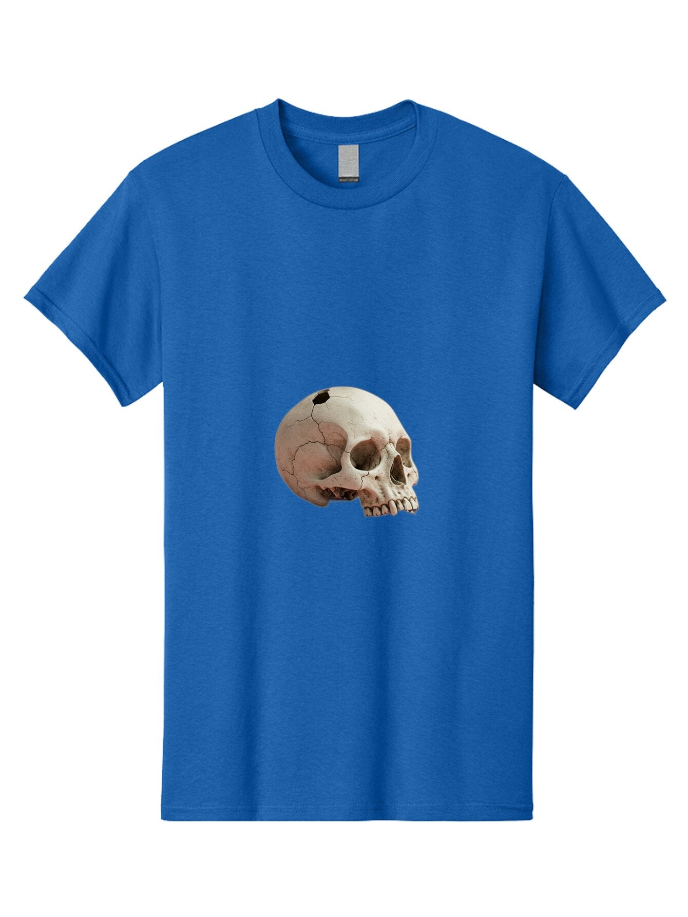 Human-Skull-1 Men'S Graphic Tee, 100% Cotton, Comfortable Casual Summer Wear, Machine Washable, Vintage Camera, Old Camera, Antique Camera, Black Camera, Classic Photography, Photography Equipment, Nostalgic Device, Film Camera, Camera Art Bap605 14