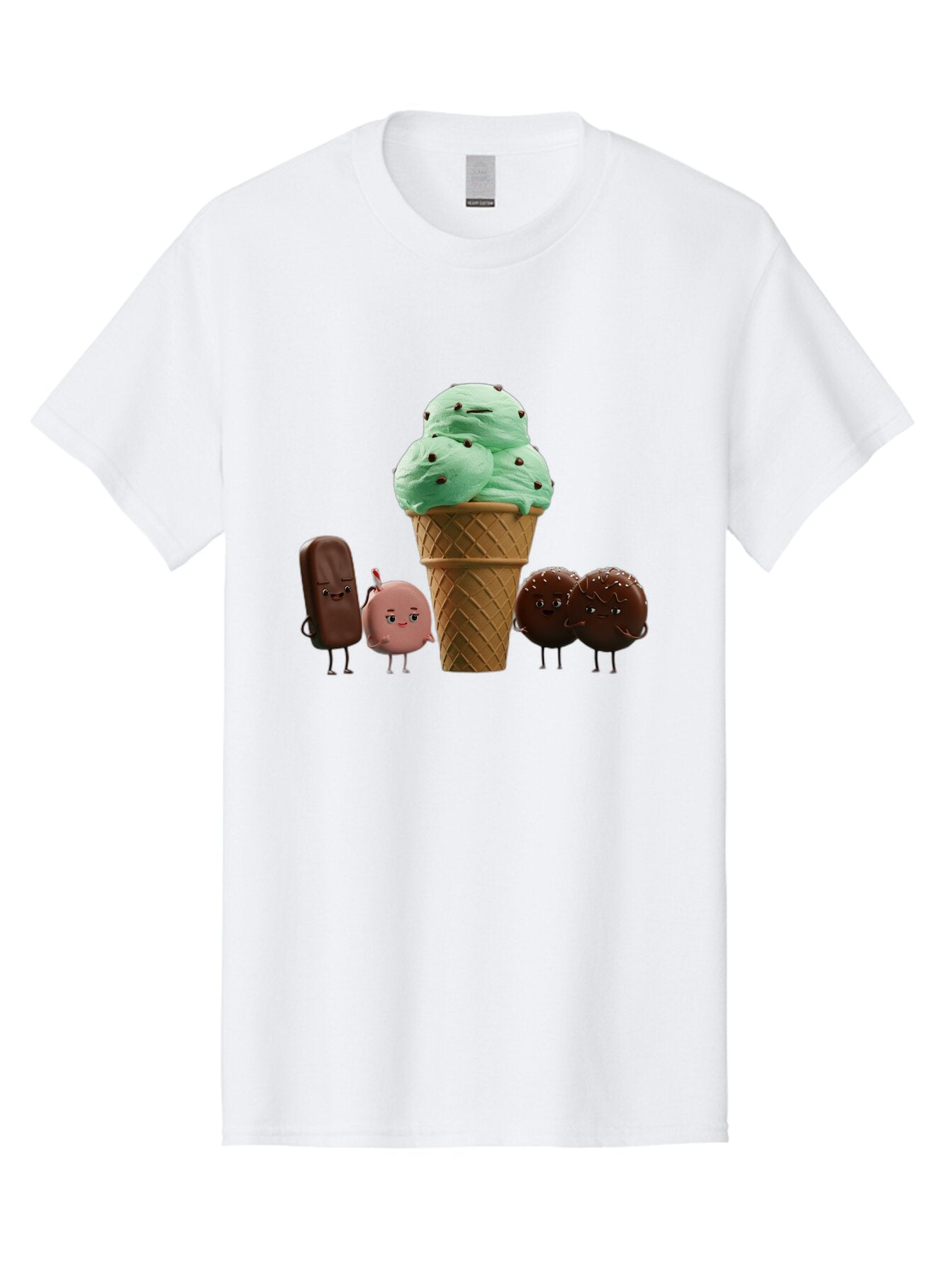 Ice-Cream-Friends Men'S Graphic Tee, 100% Cotton, Comfortable Casual Summer Wear, Machine Washable, Vintage Camera, Old Camera, Antique Camera, Black Camera, Classic Photography, Photography Equipment, Nostalgic Device, Film Camera, Camera Art Bap609 8