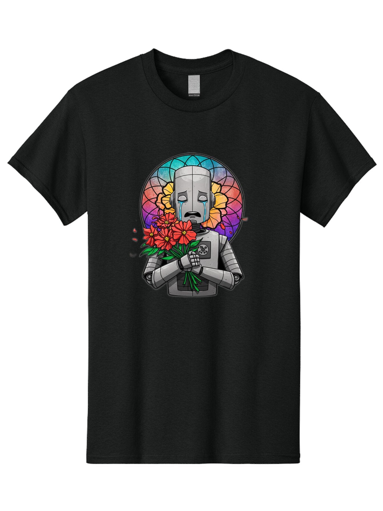 Iron-Giant-Crying-Flowers Men'S Graphic Tee, 100% Cotton, Comfortable Casual Summer Wear, Machine Washable, Vintage Camera, Old Camera, Antique Camera, Black Camera, Classic Photography, Photography Equipment, Nostalgic Device, Film Camera, Bap612