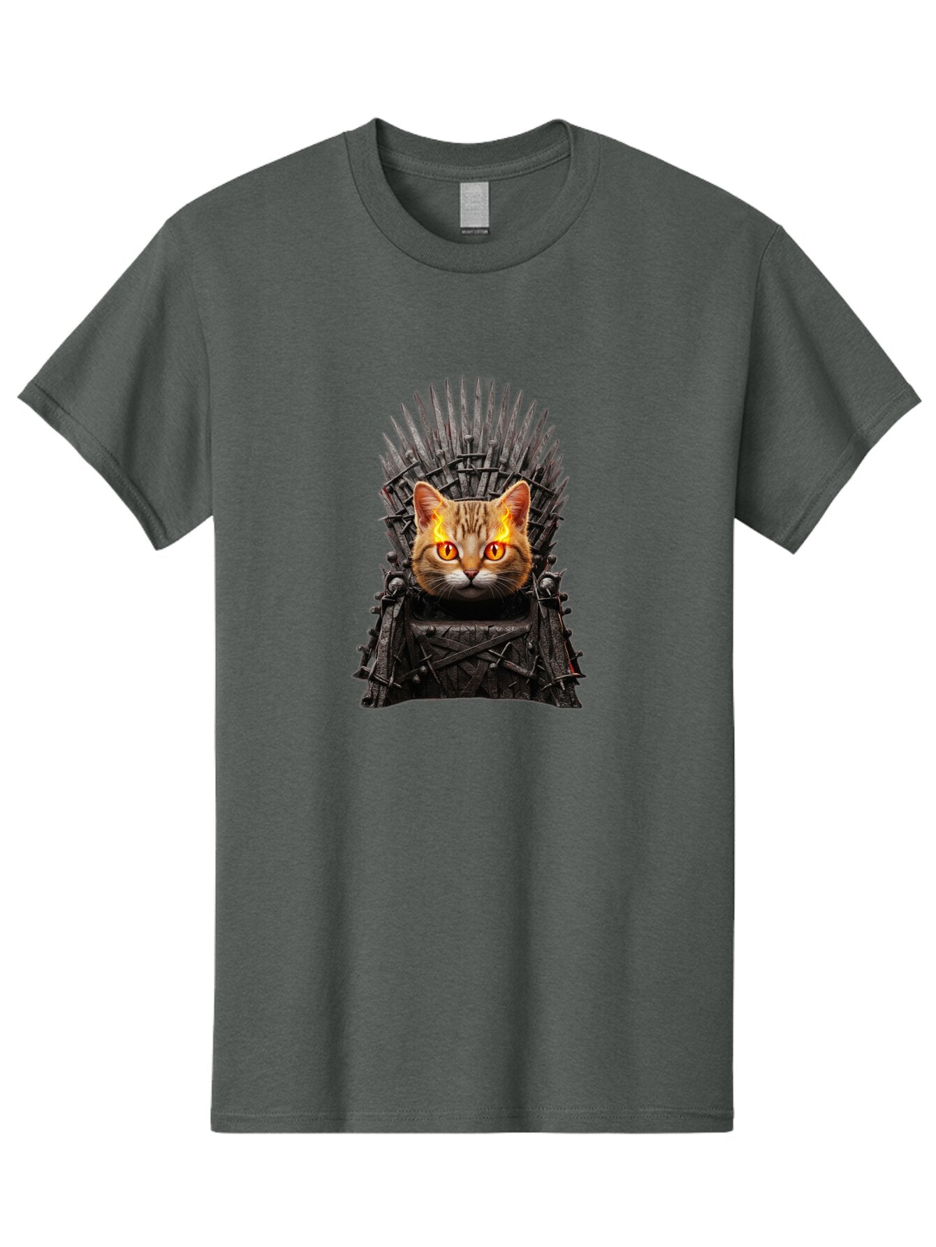 Iron-Throne-Cat-1 Men'S Graphic Tee, 100% Cotton, Comfortable Casual Summer Wear, Machine Washable, Vintage Camera, Old Camera, Antique Camera, Black Camera, Classic Photography, Photography Equipment, Nostalgic Device, Film Camera, Camera Art Bap613 3