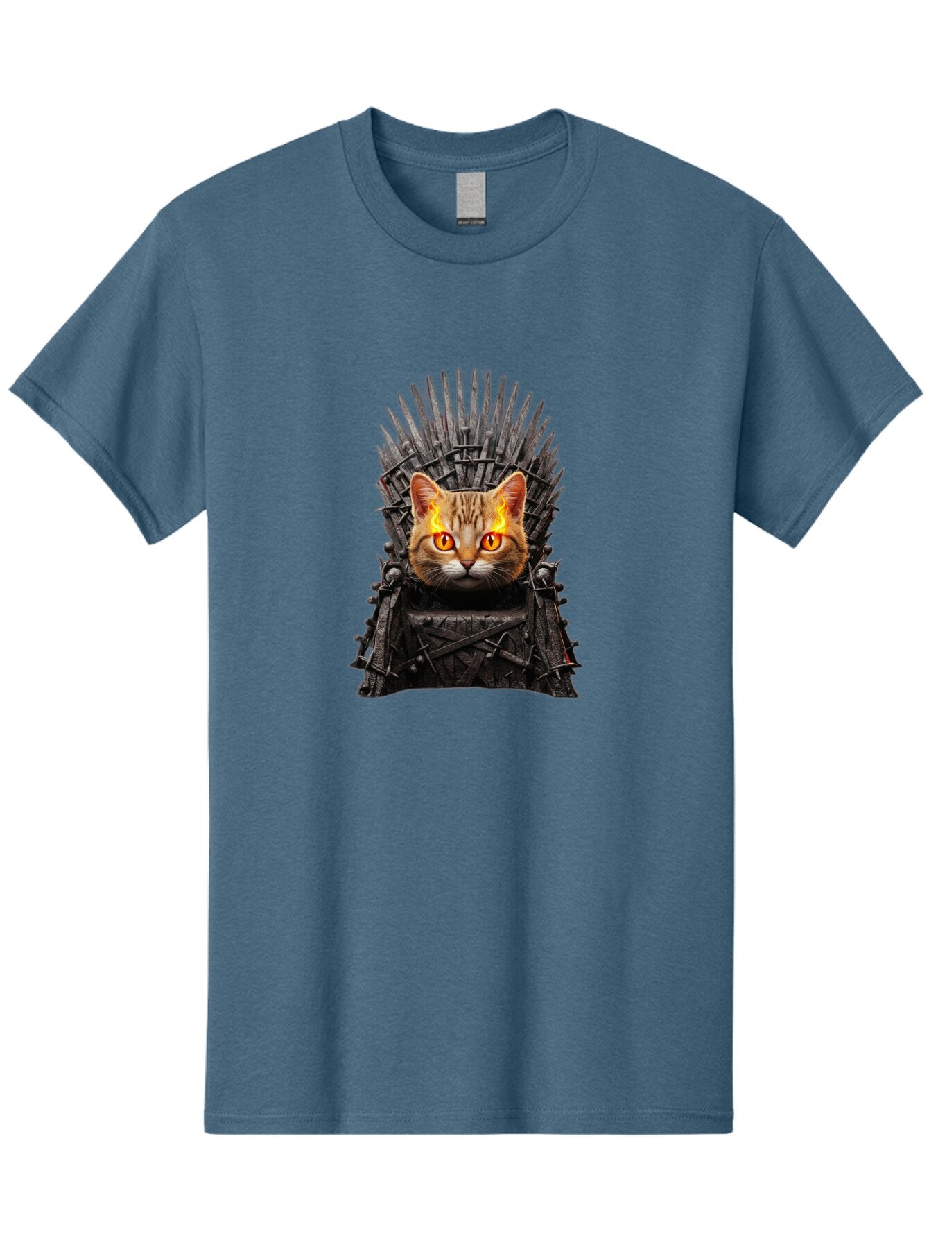 Iron-Throne-Cat-1 Men'S Graphic Tee, 100% Cotton, Comfortable Casual Summer Wear, Machine Washable, Vintage Camera, Old Camera, Antique Camera, Black Camera, Classic Photography, Photography Equipment, Nostalgic Device, Film Camera, Camera Art Bap613 14