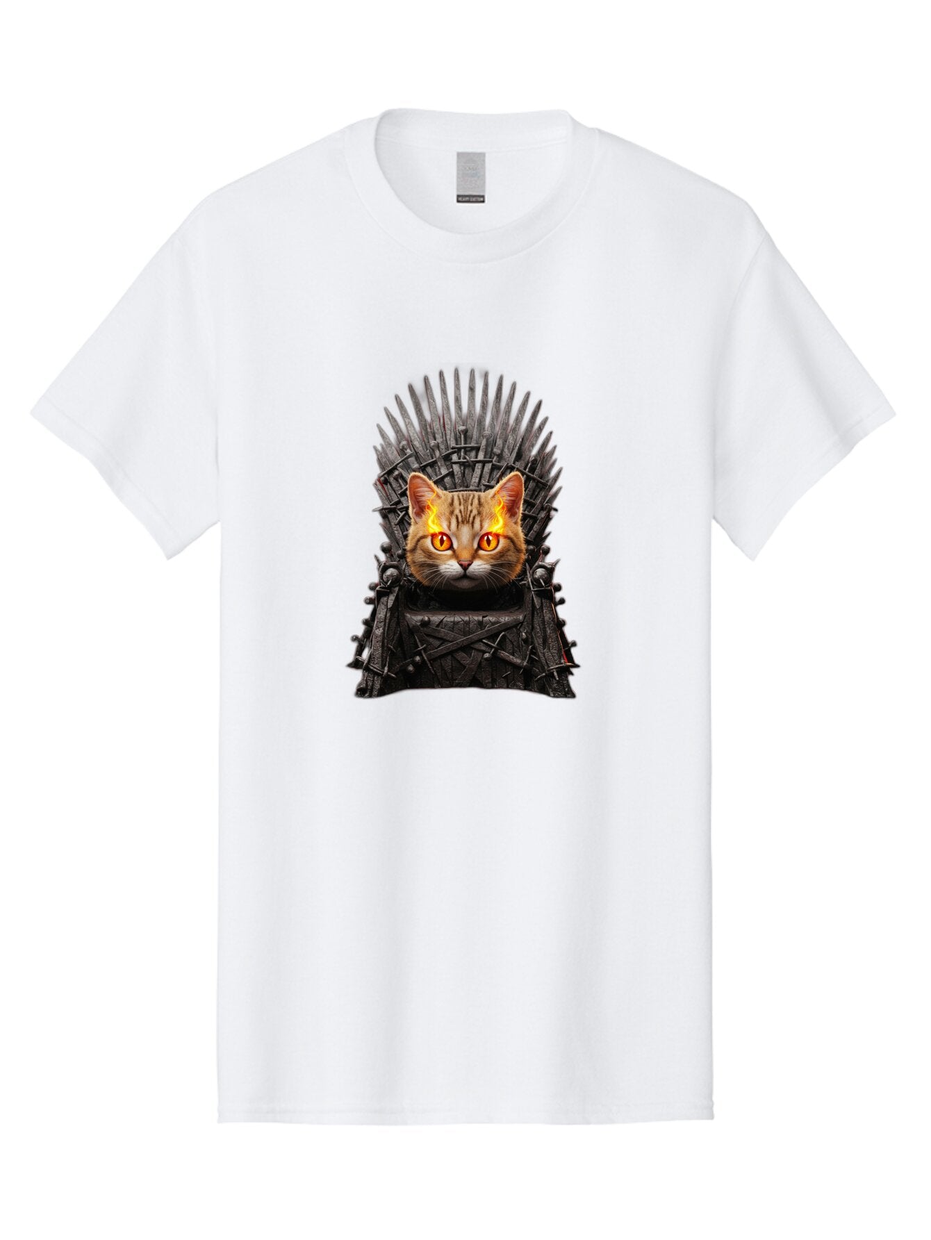 Iron-Throne-Cat-1 Men'S Graphic Tee, 100% Cotton, Comfortable Casual Summer Wear, Machine Washable, Vintage Camera, Old Camera, Antique Camera, Black Camera, Classic Photography, Photography Equipment, Nostalgic Device, Film Camera, Camera Art Bap613 15