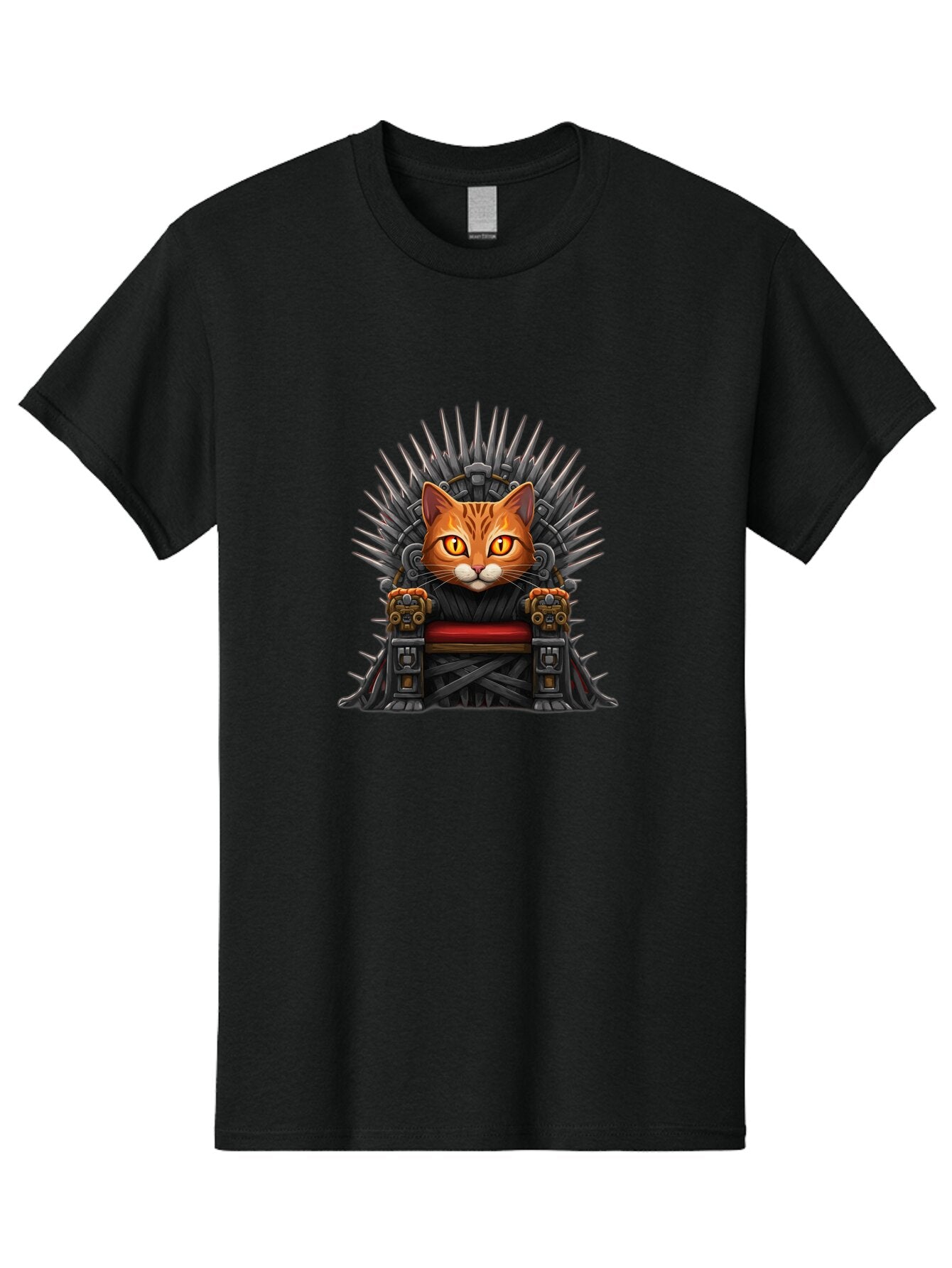 Iron-Throne-Cat-2 Men'S Graphic Tee, 100% Cotton, Comfortable Casual Summer Wear, Machine Washable, Vintage Camera, Old Camera, Antique Camera, Black Camera, Classic Photography, Photography Equipment, Nostalgic Device, Film Camera, Camera Art Bap614 10