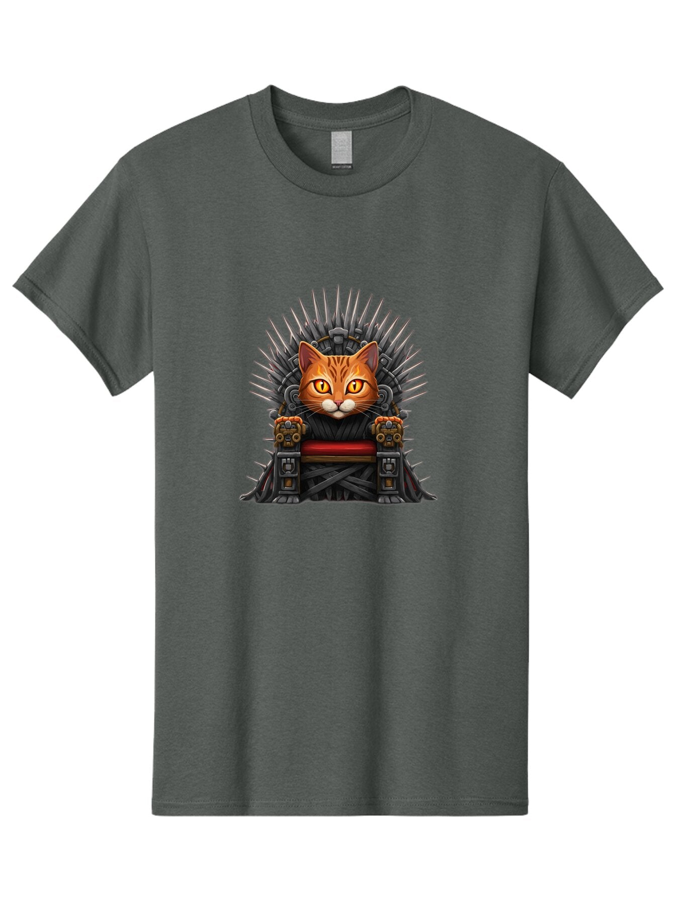 Iron-Throne-Cat-2 Men'S Graphic Tee, 100% Cotton, Comfortable Casual Summer Wear, Machine Washable, Vintage Camera, Old Camera, Antique Camera, Black Camera, Classic Photography, Photography Equipment, Nostalgic Device, Film Camera, Camera Art Bap614 11