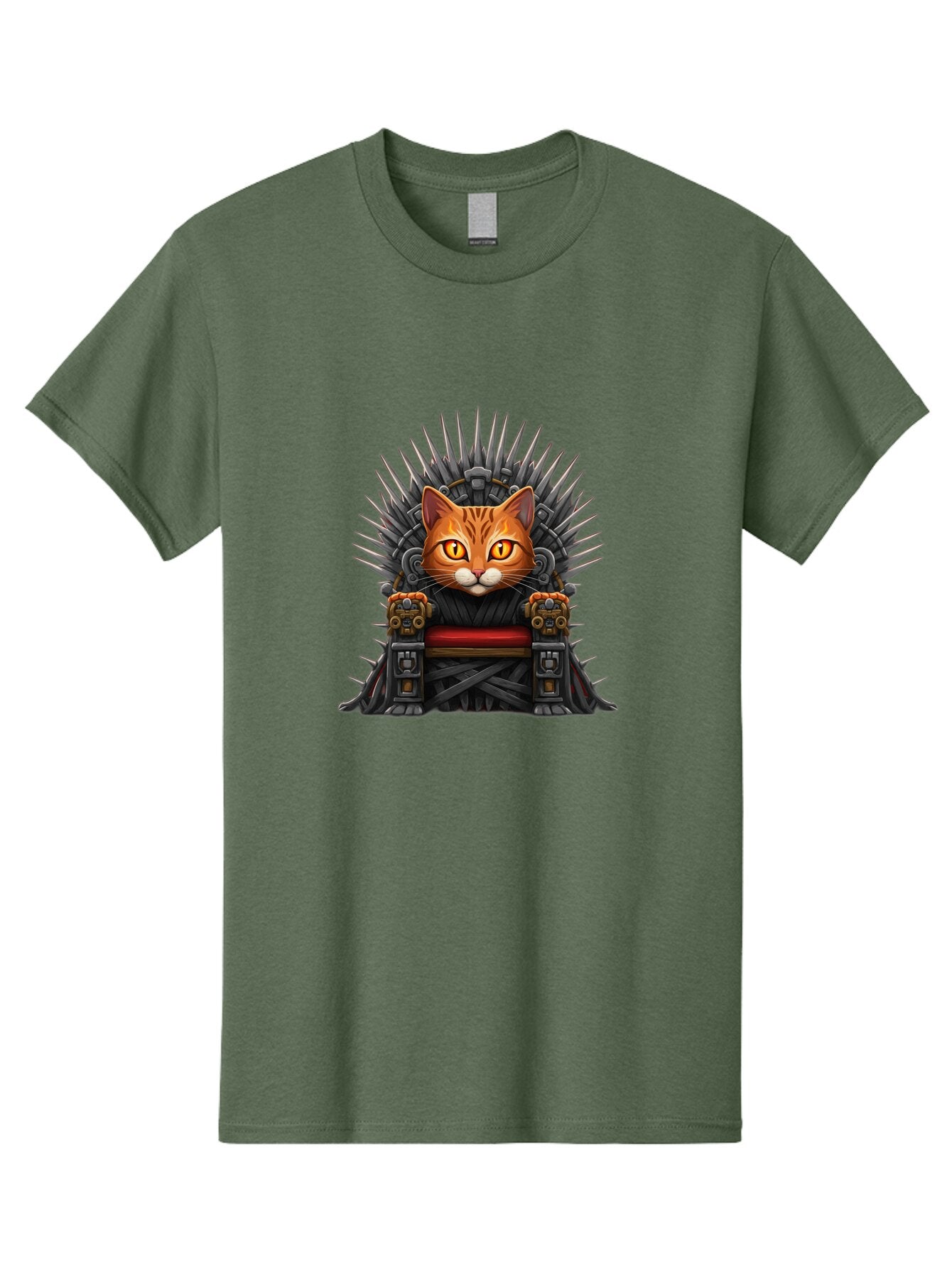 Iron-Throne-Cat-2 Men'S Graphic Tee, 100% Cotton, Comfortable Casual Summer Wear, Machine Washable, Vintage Camera, Old Camera, Antique Camera, Black Camera, Classic Photography, Photography Equipment, Nostalgic Device, Film Camera, Camera Art Bap614 5