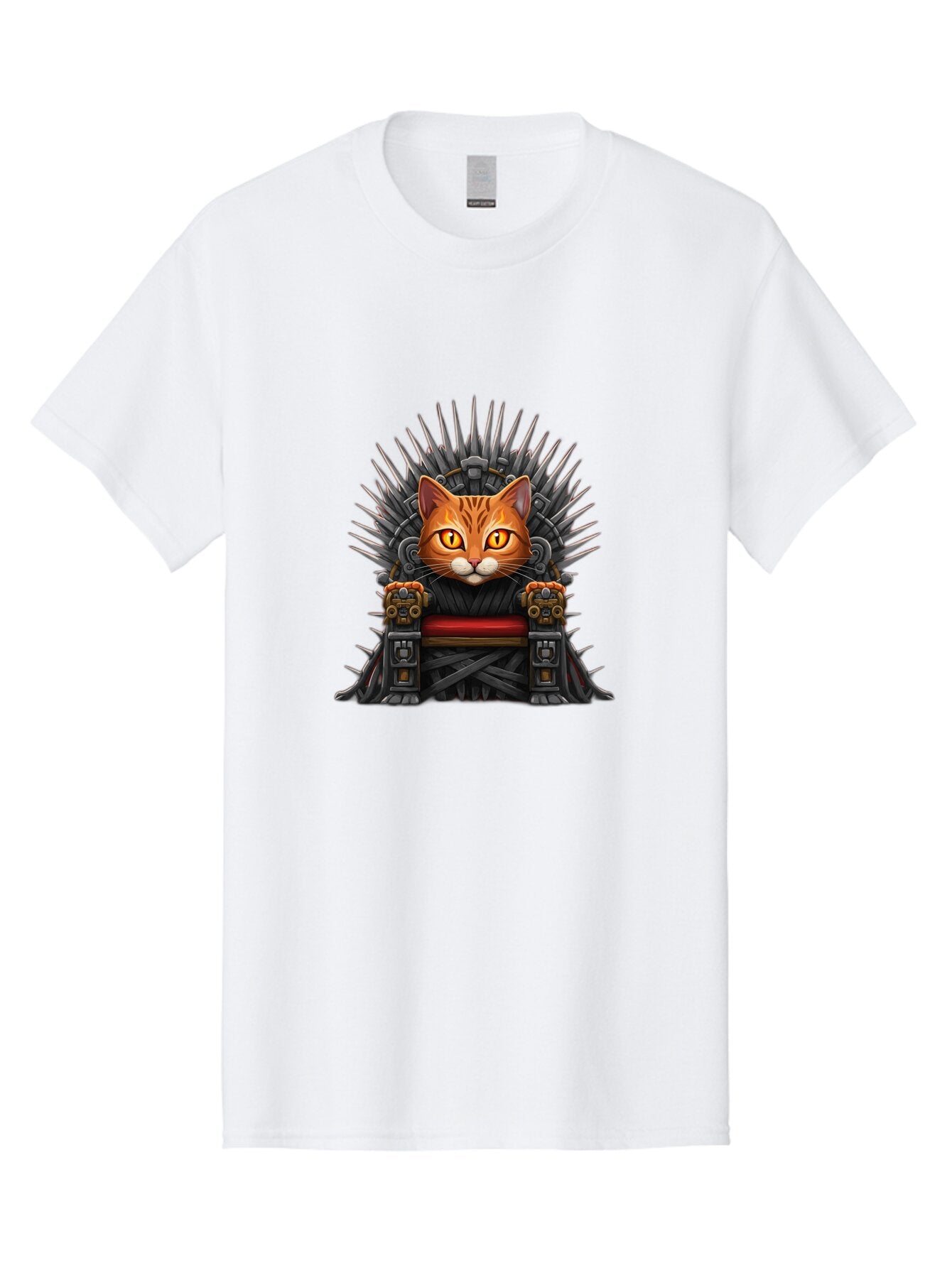 Iron-Throne-Cat-2 Men'S Graphic Tee, 100% Cotton, Comfortable Casual Summer Wear, Machine Washable, Vintage Camera, Old Camera, Antique Camera, Black Camera, Classic Photography, Photography Equipment, Nostalgic Device, Film Camera, Camera Art Bap614 8