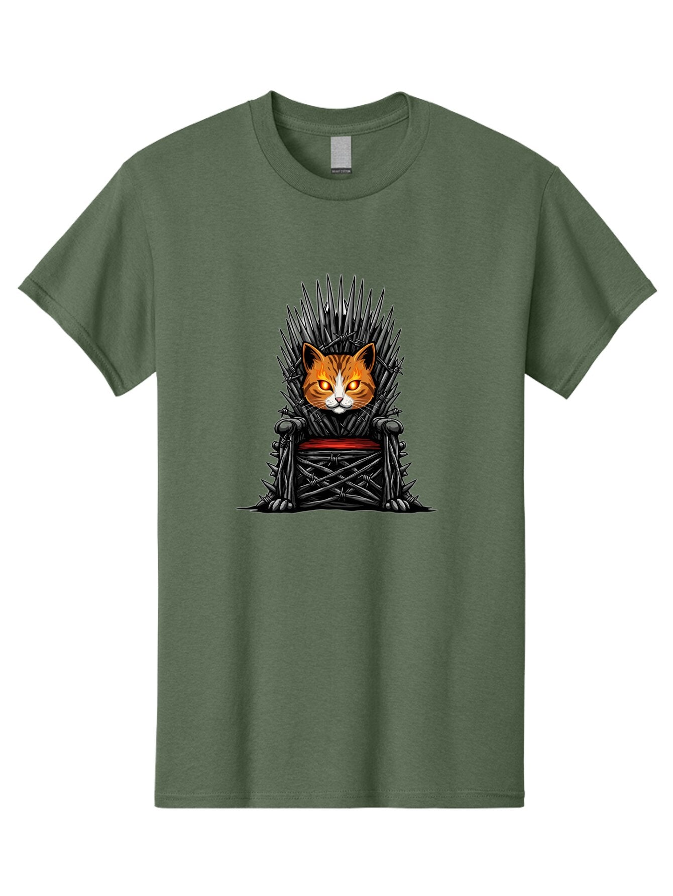 Iron-Throne-Cat-3 Men'S Graphic Tee, 100% Cotton, Comfortable Casual Summer Wear, Machine Washable, Vintage Camera, Old Camera, Antique Camera, Black Camera, Classic Photography, Photography Equipment, Nostalgic Device, Film Camera, Camera Art Bap615 7