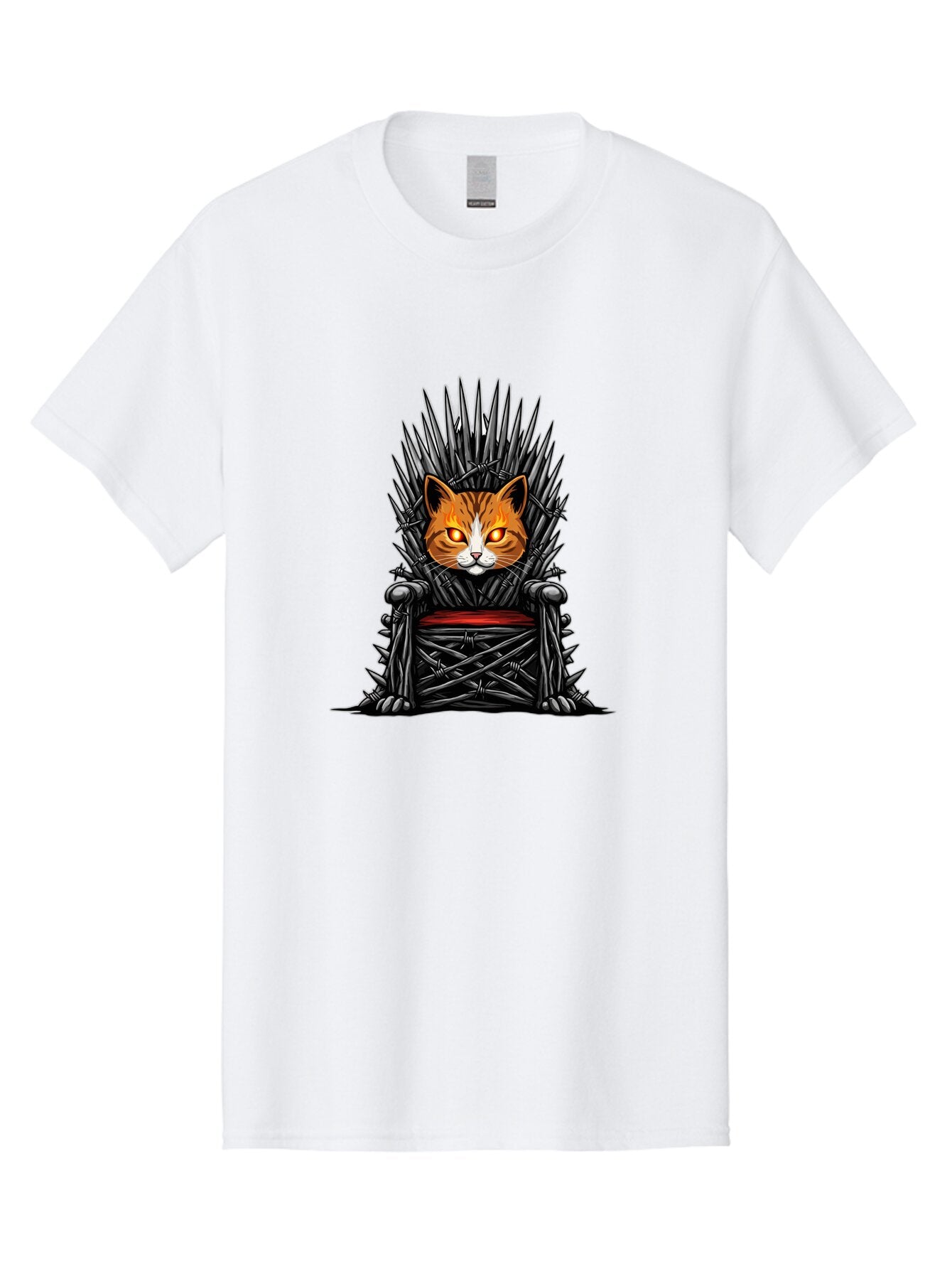 Iron-Throne-Cat-3 Men'S Graphic Tee, 100% Cotton, Comfortable Casual Summer Wear, Machine Washable, Vintage Camera, Old Camera, Antique Camera, Black Camera, Classic Photography, Photography Equipment, Nostalgic Device, Film Camera, Camera Art Bap615 3