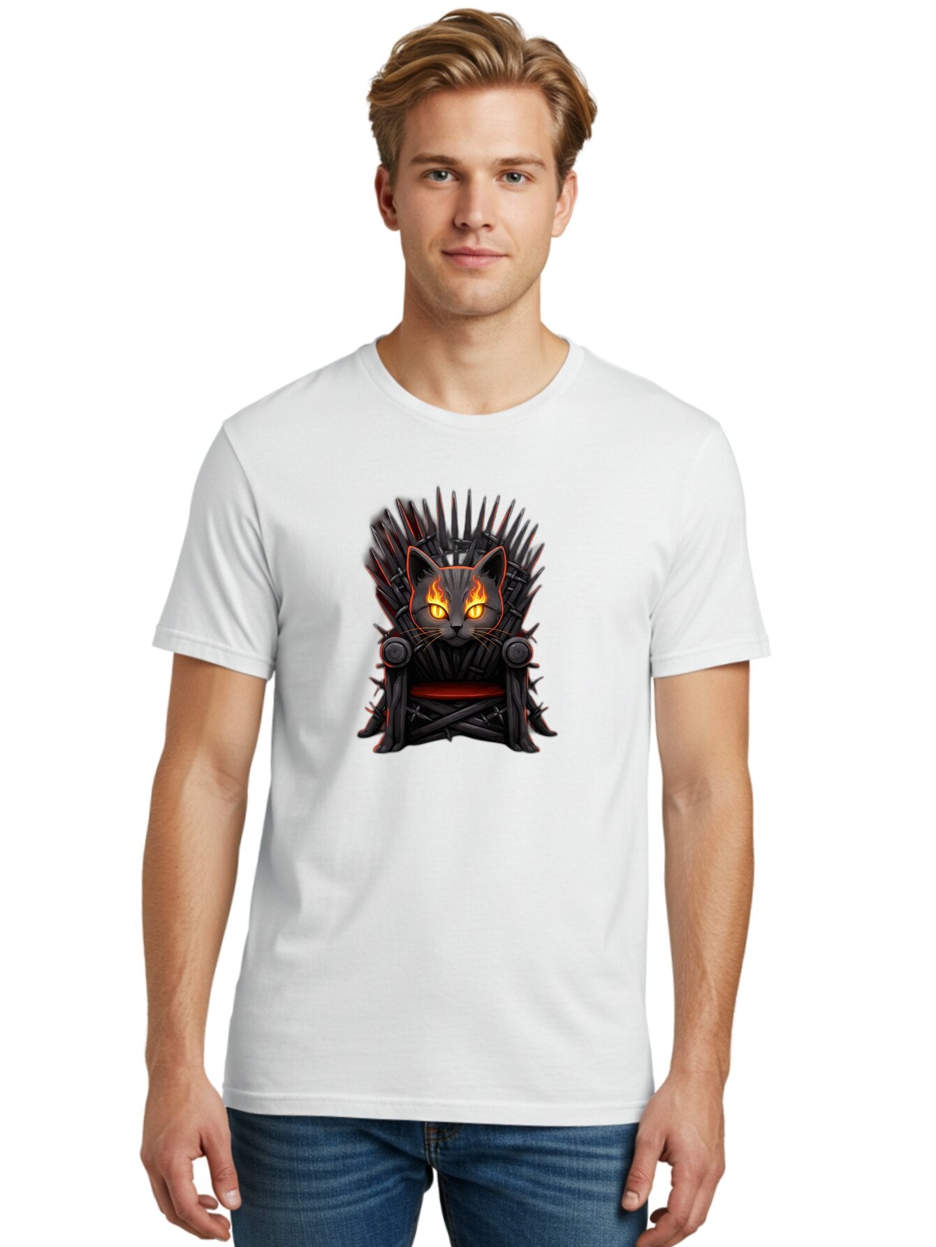 Iron-Throne-Cat-5 Men'S Graphic Tee, 100% Cotton, Comfortable Casual Summer Wear, Machine Washable, Vintage Camera, Old Camera, Antique Camera, Black Camera, Classic Photography, Photography Equipment, Nostalgic Device, Film Camera, Camera Art Bap617 27