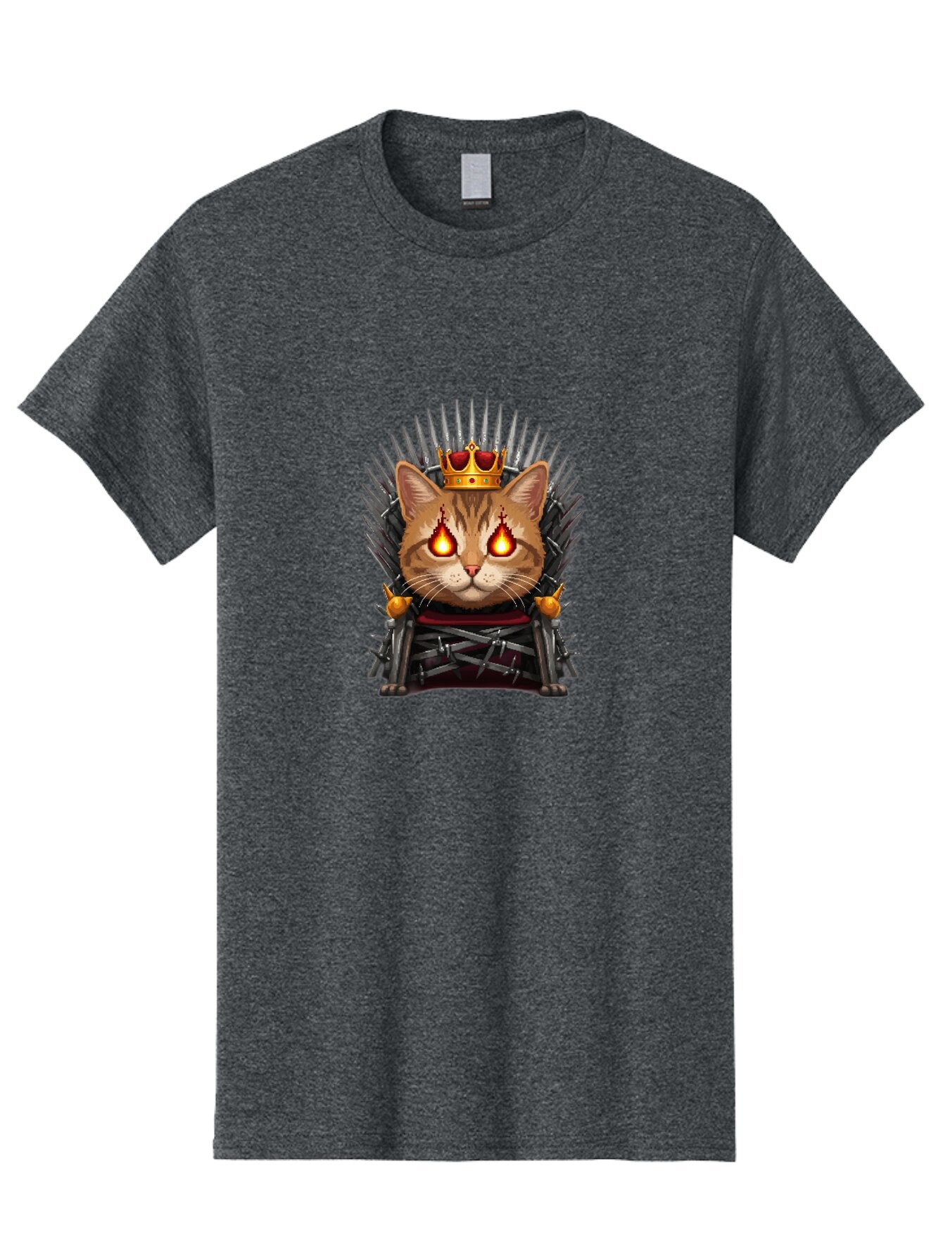 Iron-Throne-Cat-7 Men'S Graphic Tee, 100% Cotton, Comfortable Casual Summer Wear, Machine Washable, Vintage Camera, Old Camera, Antique Camera, Black Camera, Classic Photography, Photography Equipment, Nostalgic Device, Film Camera, Camera Art Bap619 4
