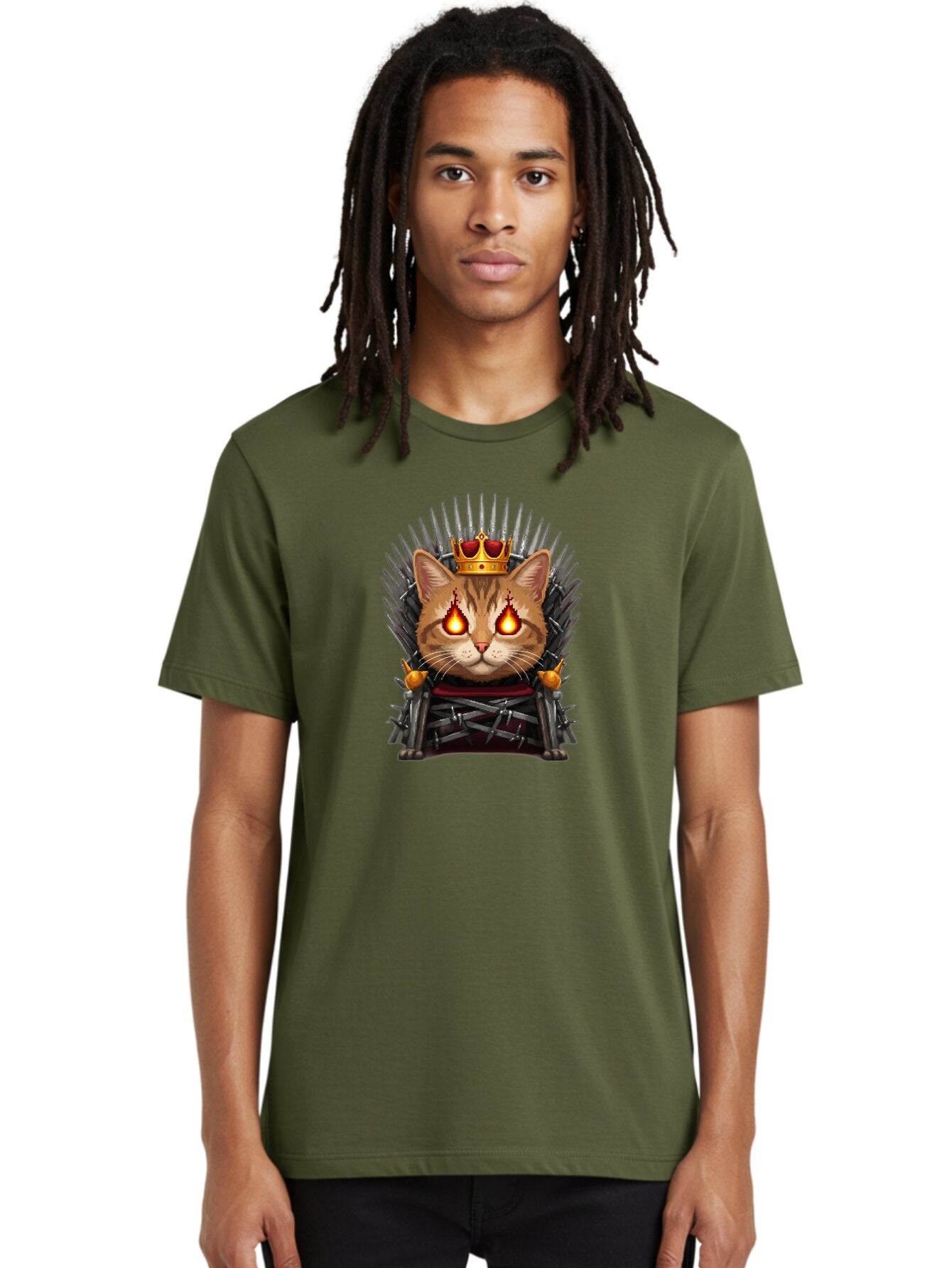 Iron-Throne-Cat-7 Men'S Graphic Tee, 100% Cotton, Comfortable Casual Summer Wear, Machine Washable, Vintage Camera, Old Camera, Antique Camera, Black Camera, Classic Photography, Photography Equipment, Nostalgic Device, Film Camera, Camera Art Bap619 26