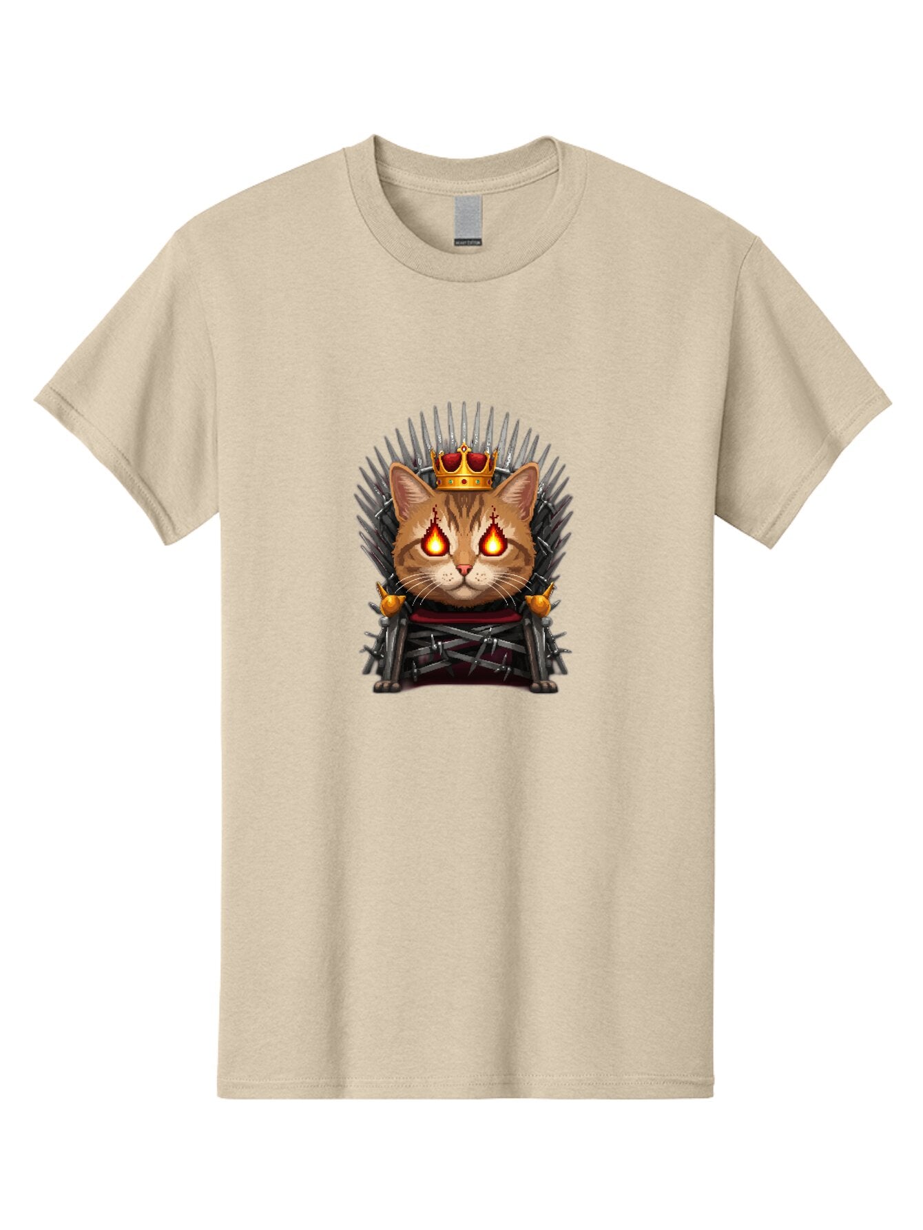 Iron-Throne-Cat-7 Men'S Graphic Tee, 100% Cotton, Comfortable Casual Summer Wear, Machine Washable, Vintage Camera, Old Camera, Antique Camera, Black Camera, Classic Photography, Photography Equipment, Nostalgic Device, Film Camera, Camera Art Bap619