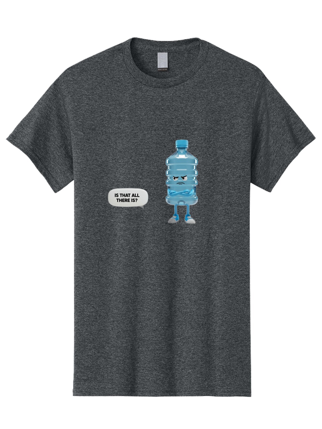 Is-That-All-There-Is-Water-Bottle Men'S Graphic Tee, 100% Cotton, Comfortable Casual Summer Wear, Machine Washable, Vintage Camera, Old Camera, Antique Camera, Black Camera, Classic Photography, Photography Equipment, Nostalgic Device, Bap621 14