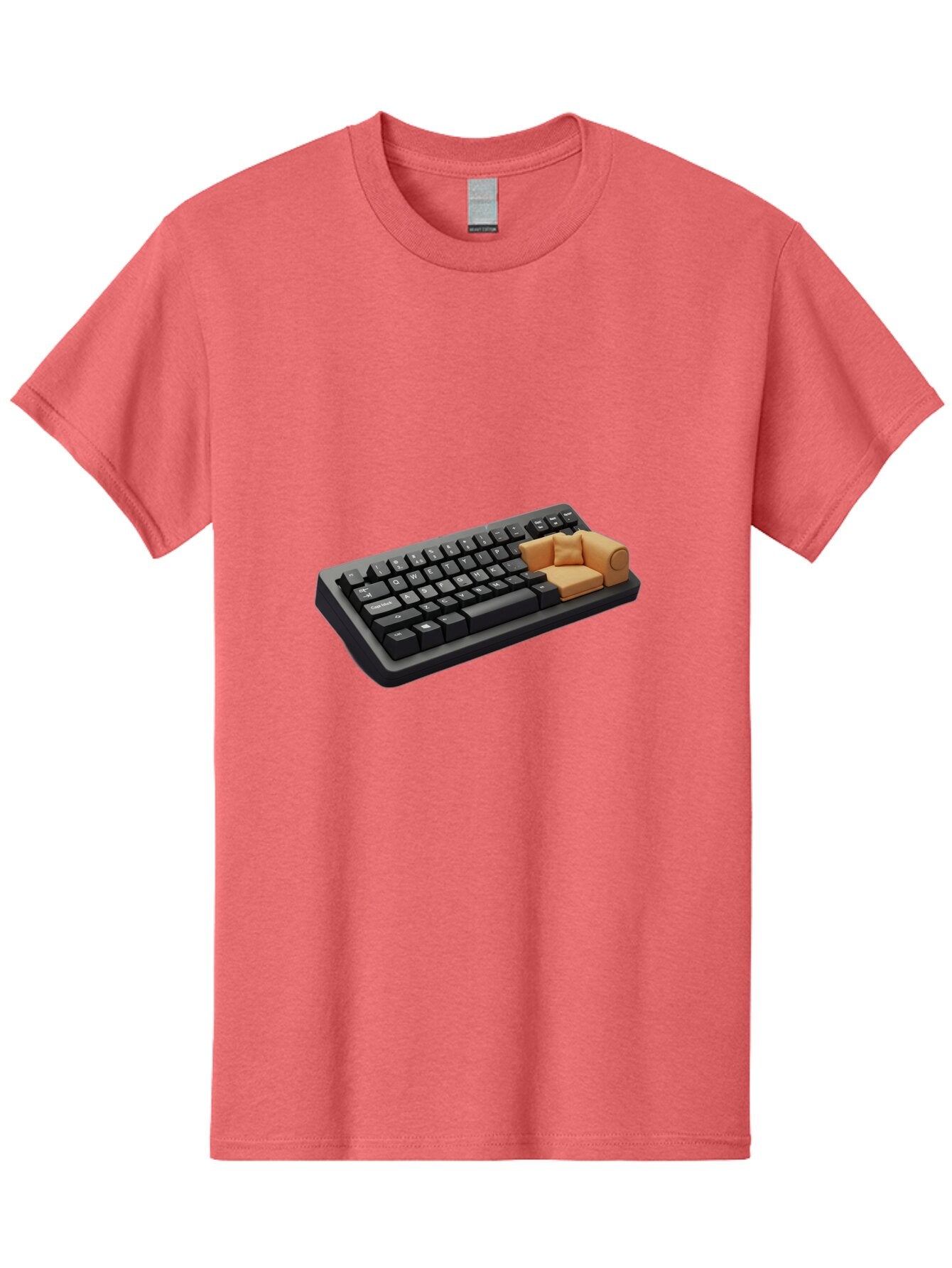 Keyboard-With-Sofa Men'S Graphic Tee, 100% Cotton, Comfortable Casual Summer Wear, Machine Washable, Vintage Camera, Old Camera, Antique Camera, Black Camera, Classic Photography, Photography Equipment, Nostalgic Device, Film Camera, Bap629 12
