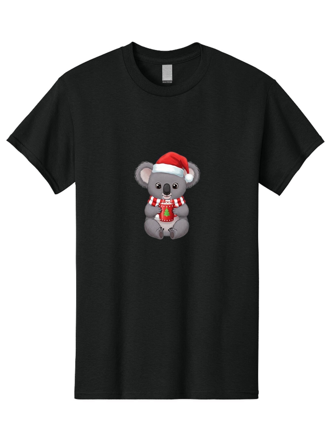 Koala-Christmas-1 Men'S Graphic Tee, 100% Cotton, Comfortable Casual Summer Wear, Machine Washable, Vintage Camera, Old Camera, Antique Camera, Black Camera, Classic Photography, Photography Equipment, Nostalgic Device, Film Camera, Camera Art Bap633 6