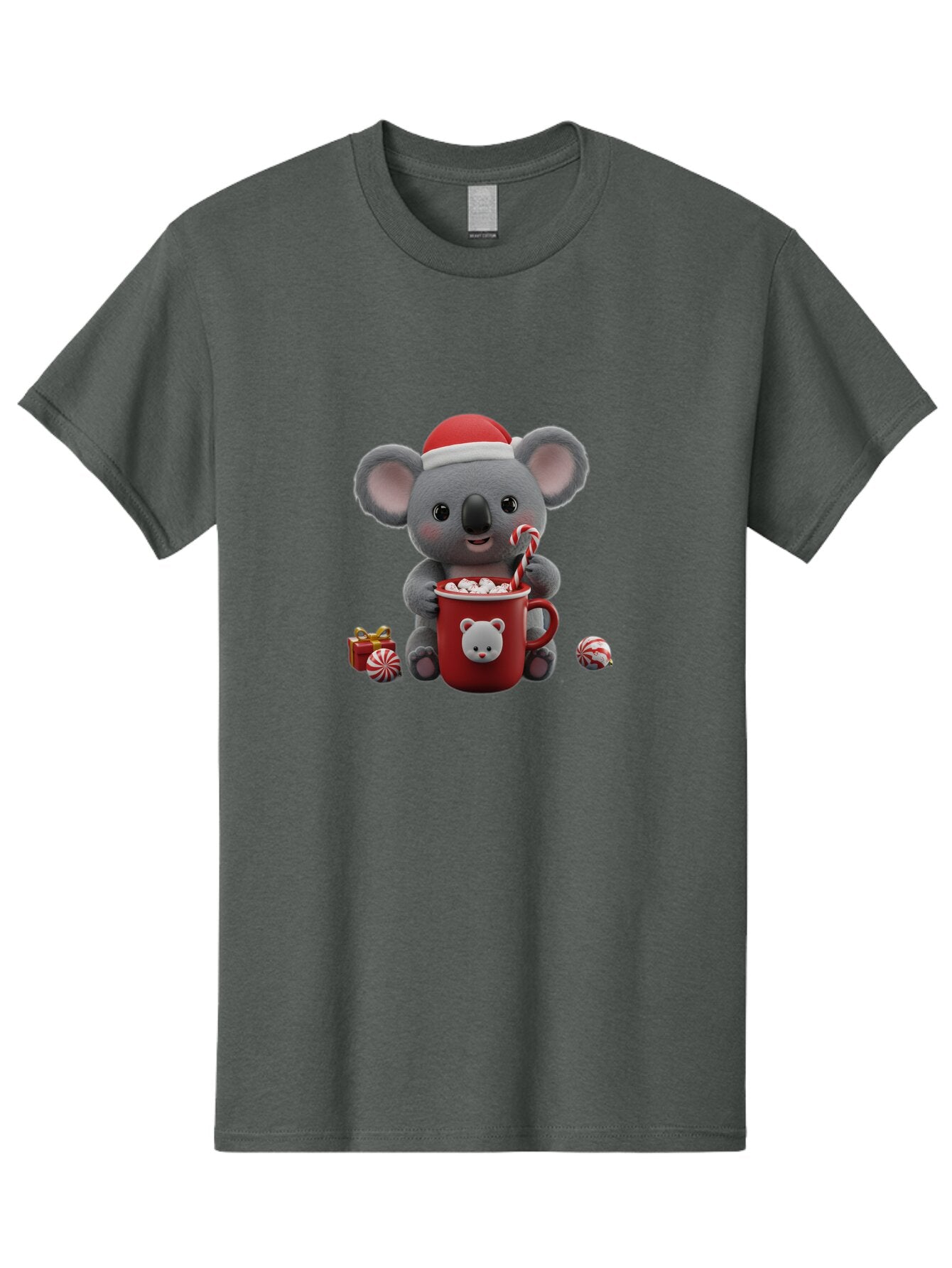 Koala-Christmas Men'S Graphic Tee, 100% Cotton, Comfortable Casual Summer Wear, Machine Washable, Vintage Camera, Old Camera, Antique Camera, Black Camera, Classic Photography, Photography Equipment, Nostalgic Device, Film Camera, Camera Art Bap634