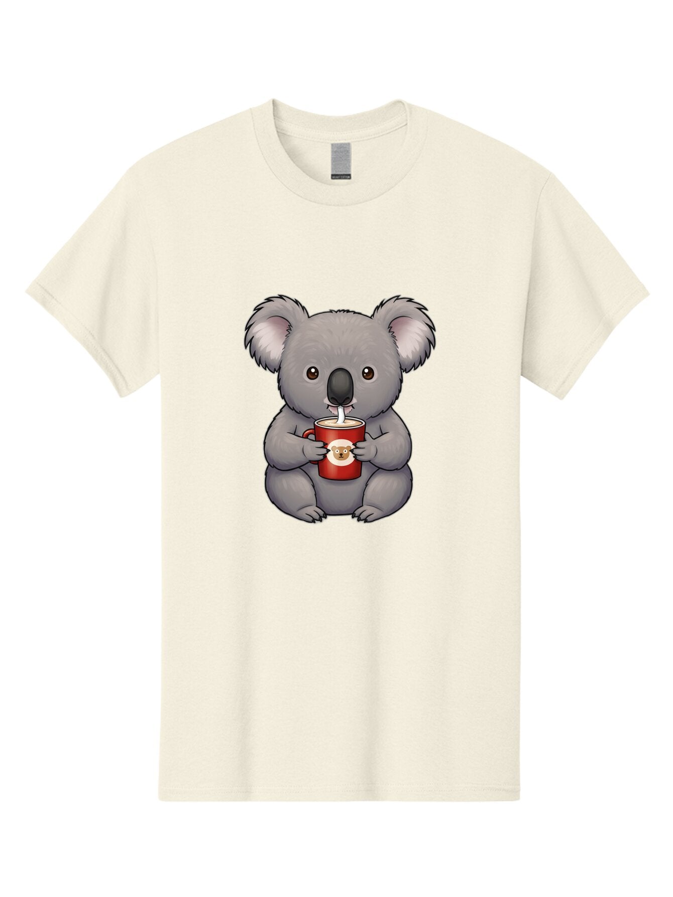 Koala-Drinking-Coffee Men'S Graphic Tee, 100% Cotton, Comfortable Casual Summer Wear, Machine Washable, Vintage Camera, Old Camera, Antique Camera, Black Camera, Classic Photography, Photography Equipment, Nostalgic Device, Film Camera, Bap636 13